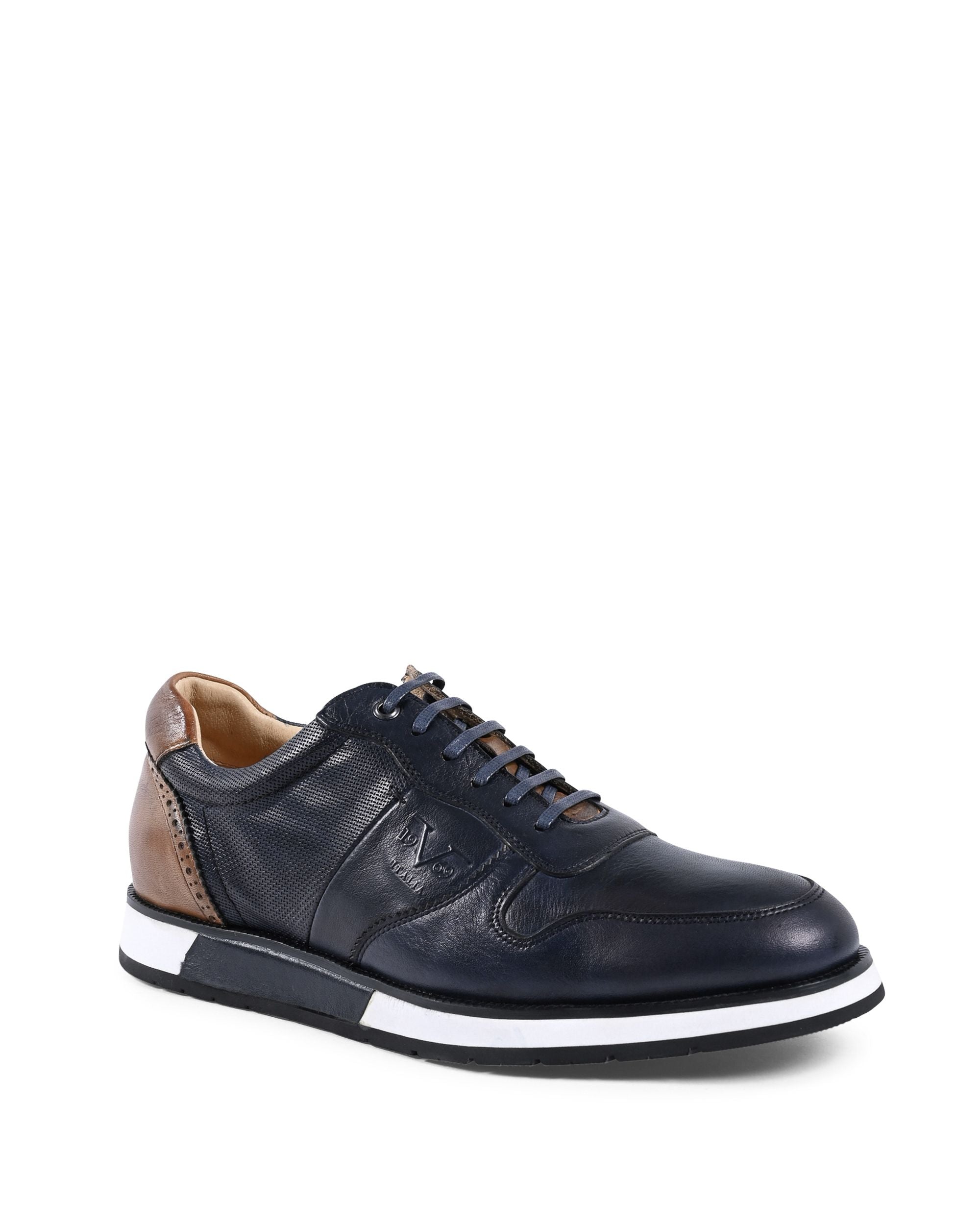 19V69 Italia Sneaker da uomo blu navy YO Y375-A3 NAVY