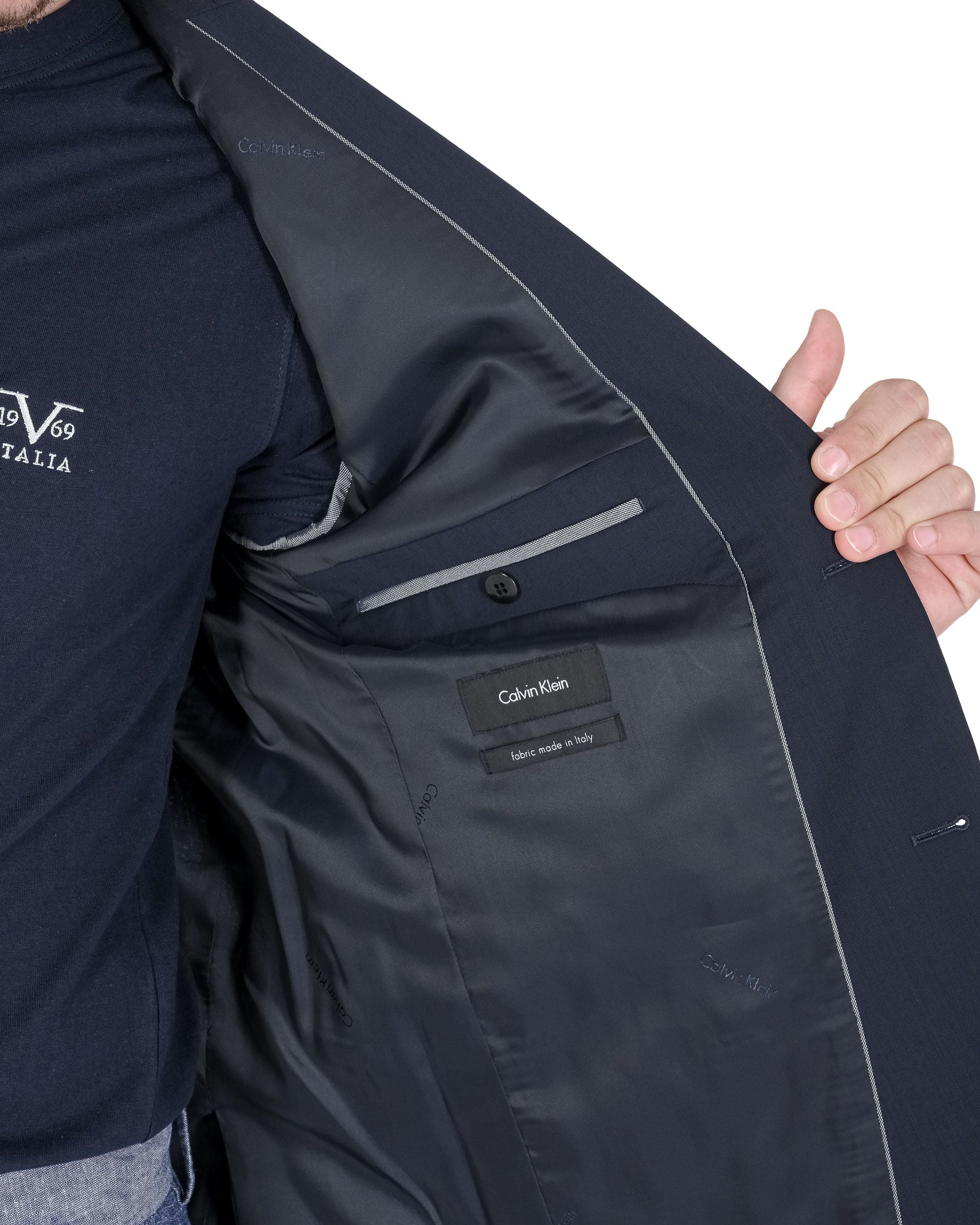 Calvin Klein Blazer da uomo blu K1EK101789478
