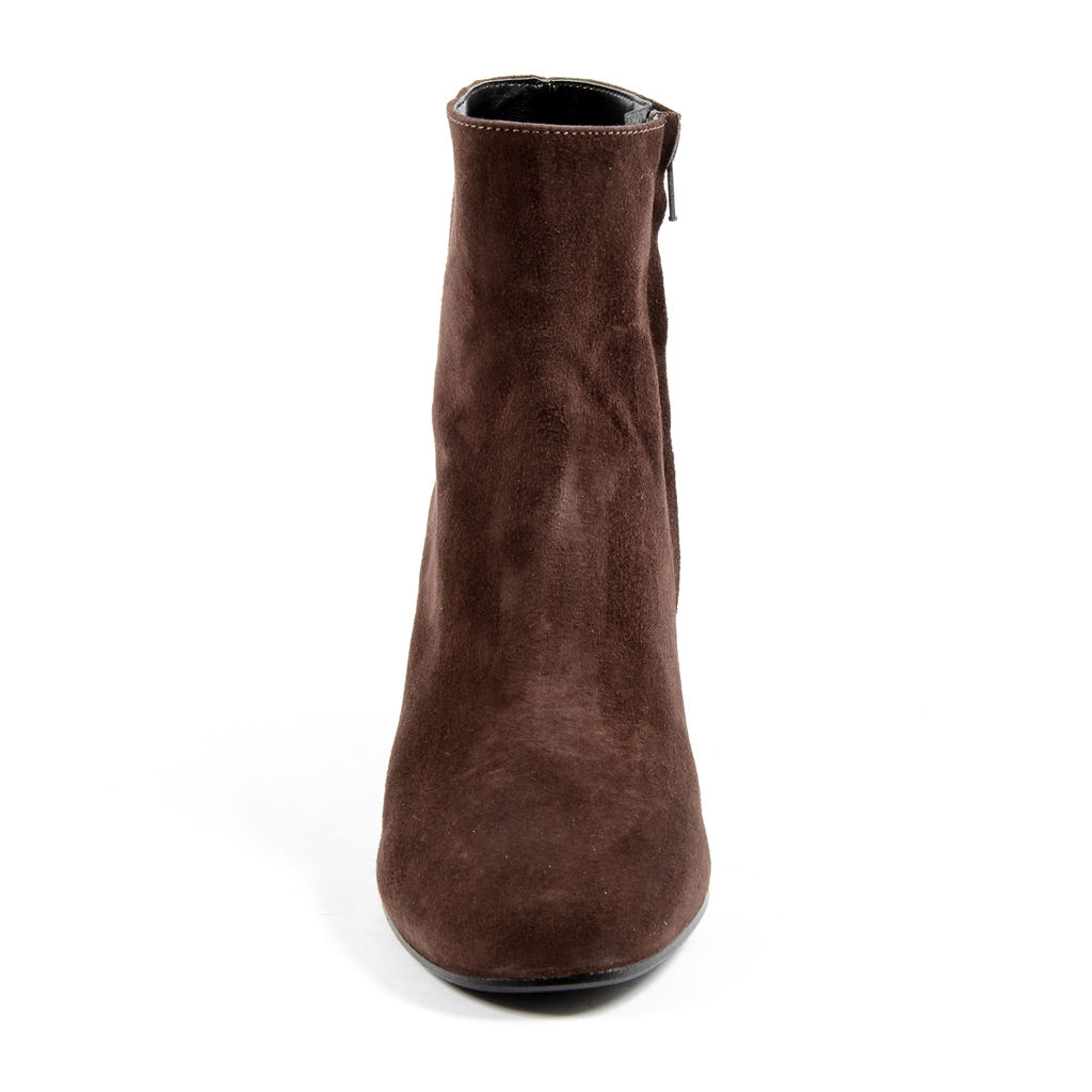 V 1969 Italia Stivaletto con tacco da donna Marrone MAD