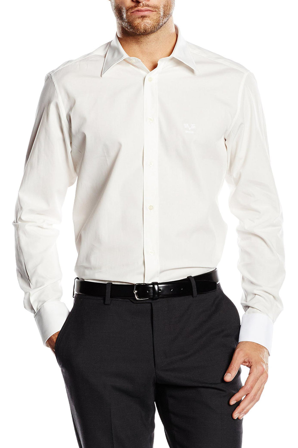 Camicia da uomo V 1969 Italia Modern Classic Neck Shirt MCC36