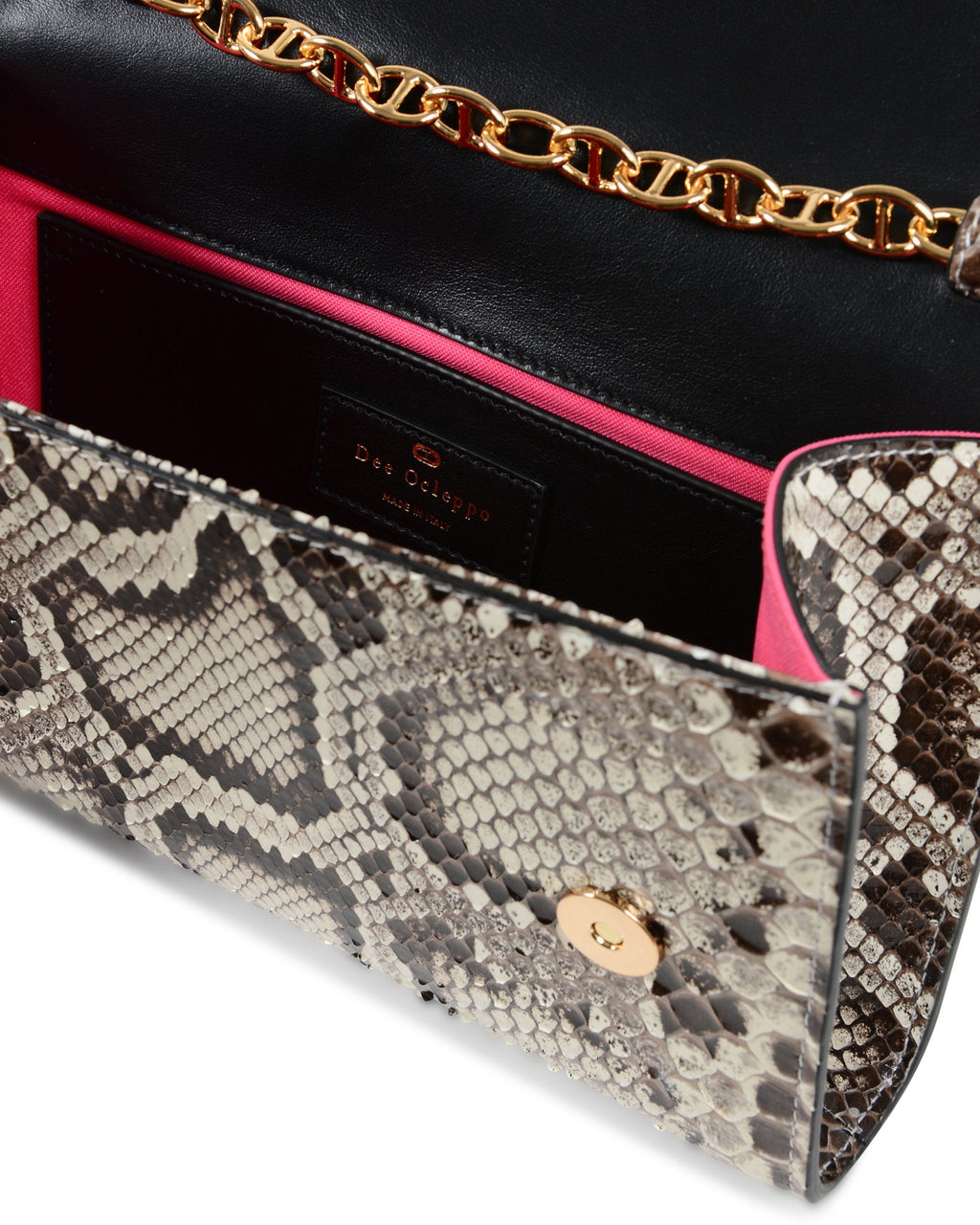Pochette in pitone Firenze
