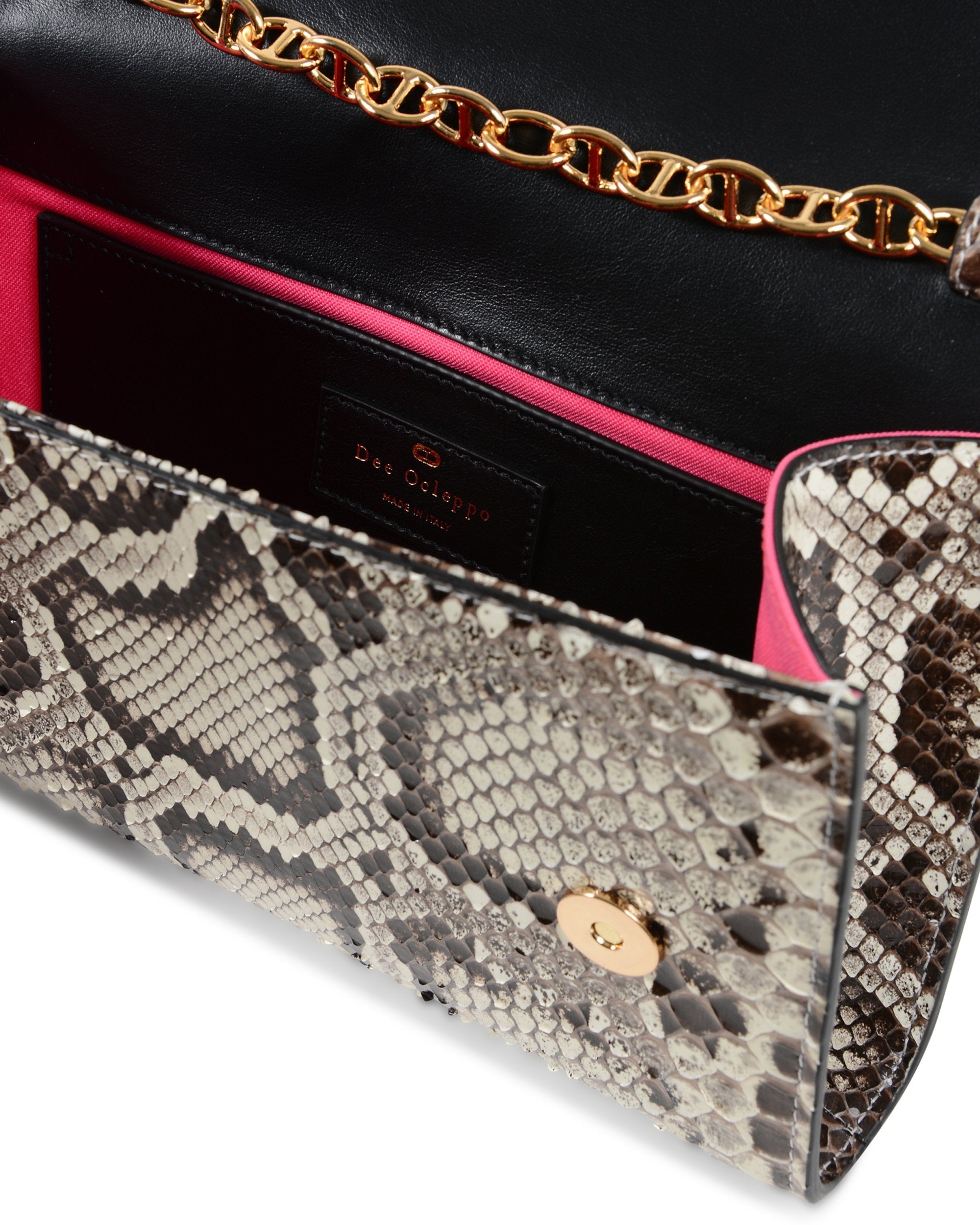 Pochette in pitone Firenze