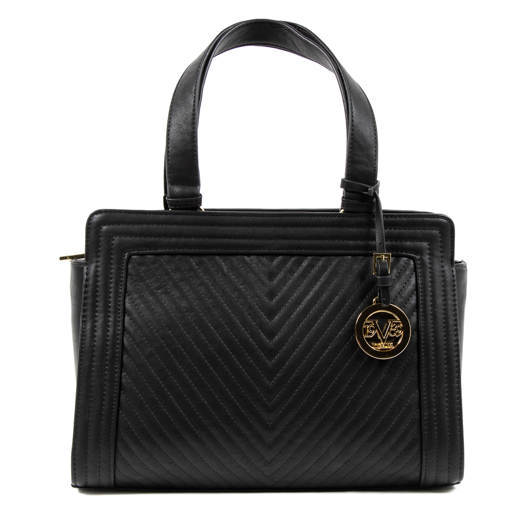 V 1969 Italia Borsa da donna nera CRISTINA