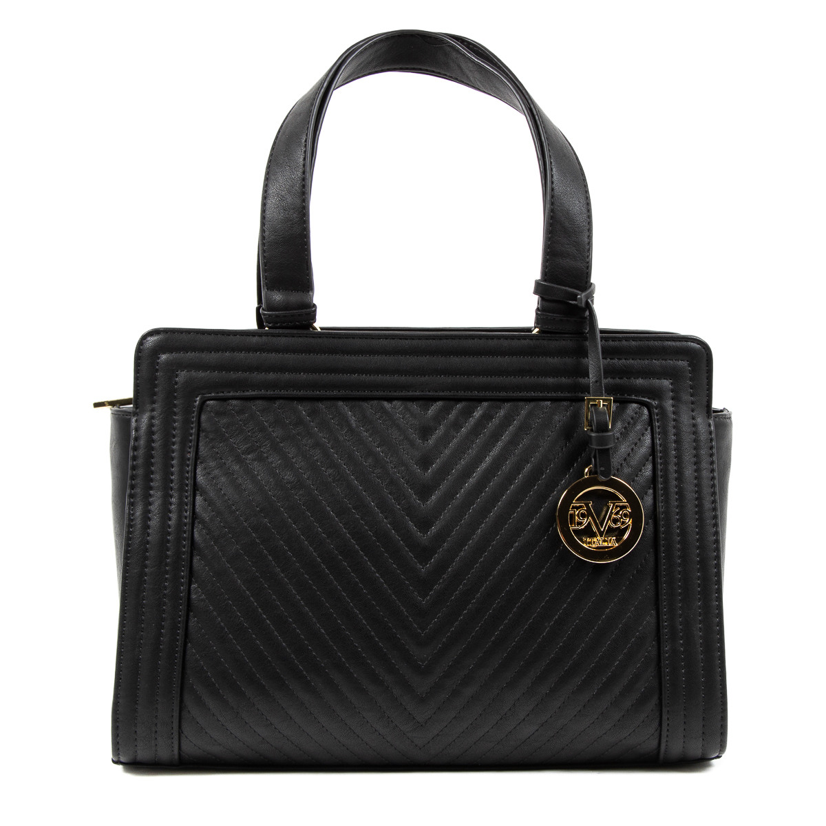 V 1969 Italia Borsa da donna nera CRISTINA