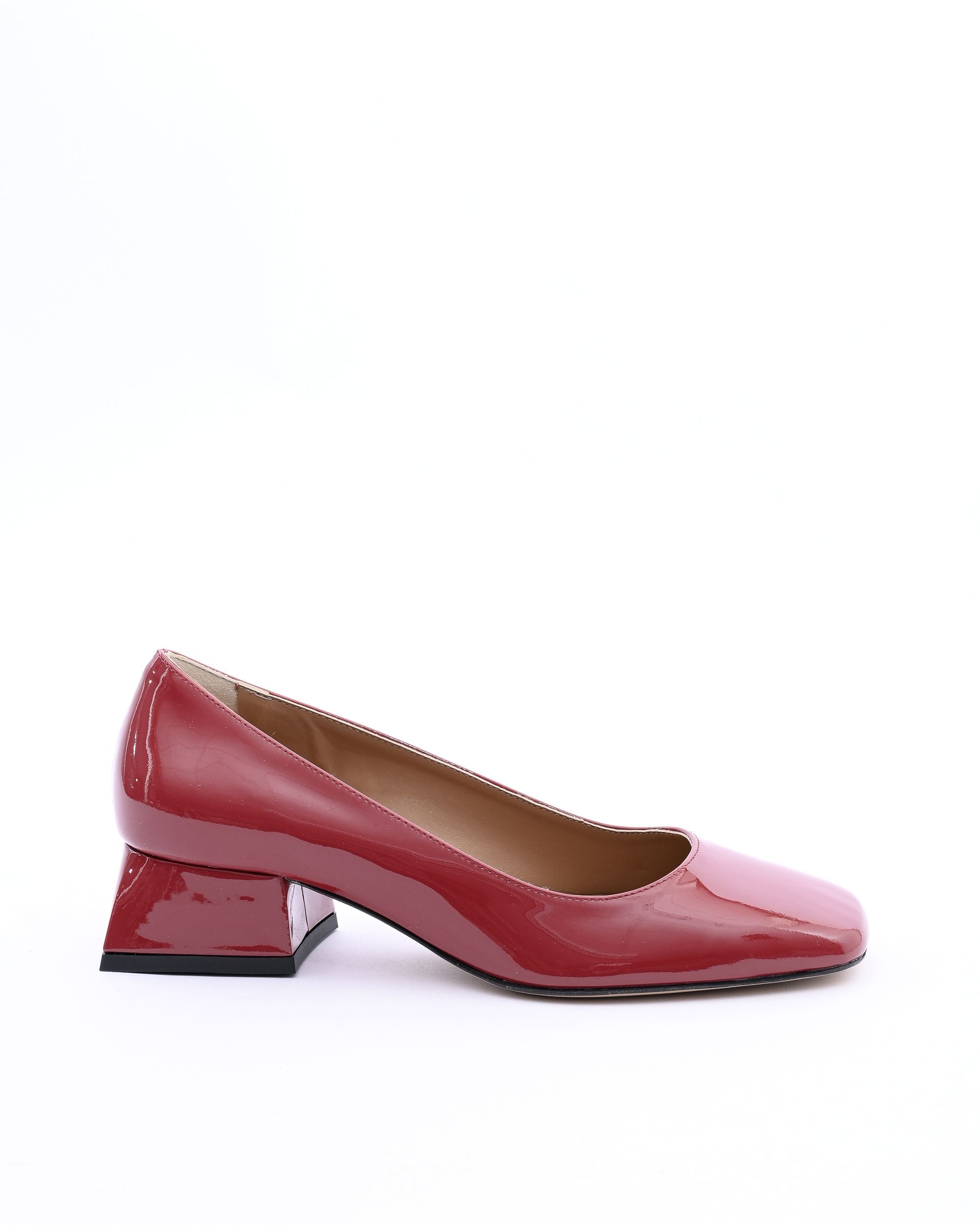 19V69 Italia Ballerina con tacco da donna SOFIA VERNICE FRAGOLA
