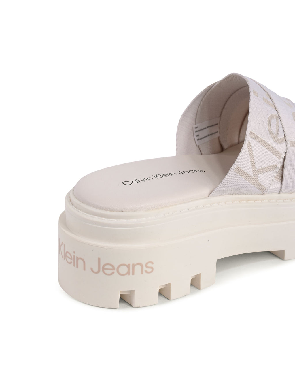 Calvin Klein Zeppa da donna bianca YW0YW00949YBH