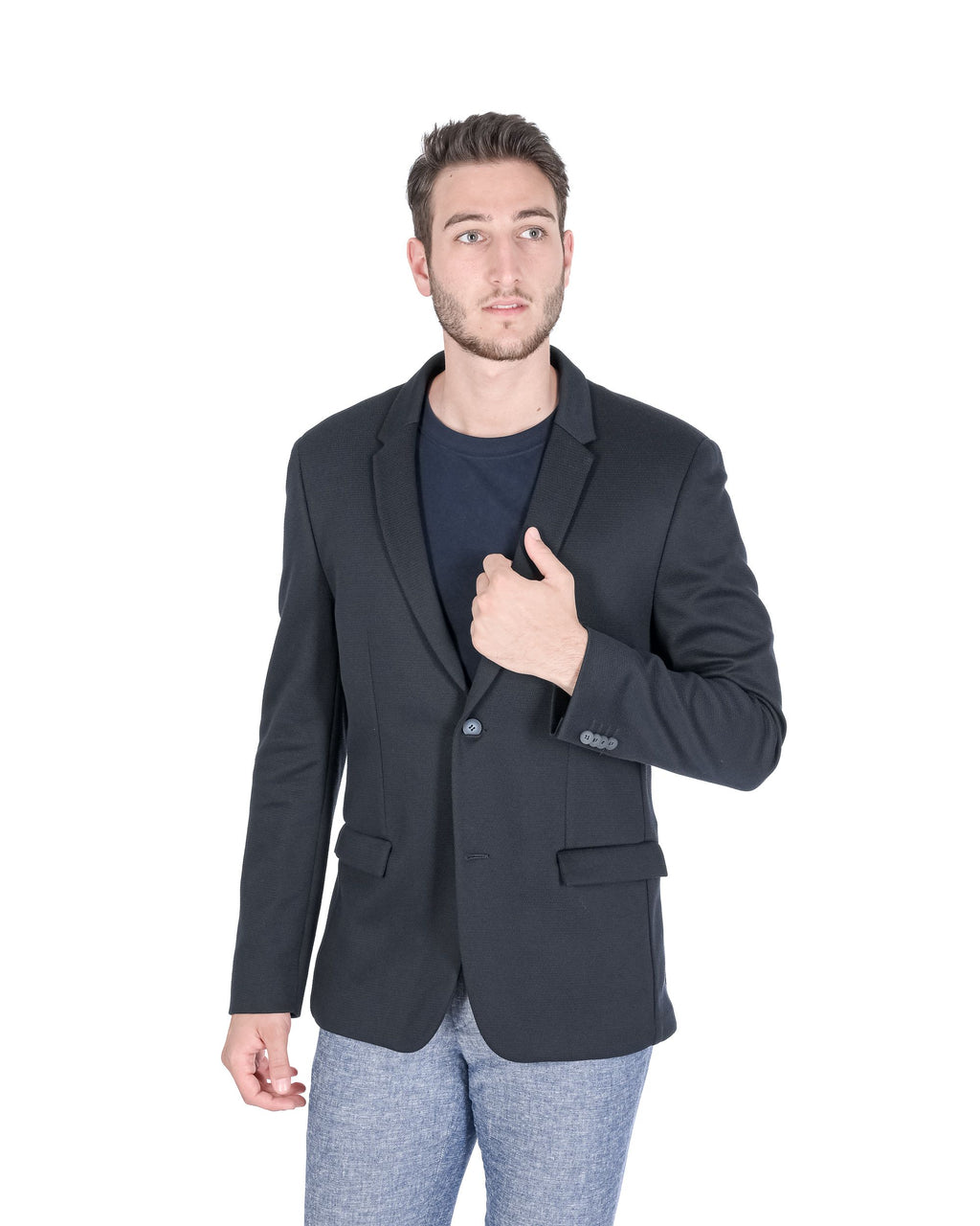 Calvin Klein Blazer da uomo blu K1IK101532478