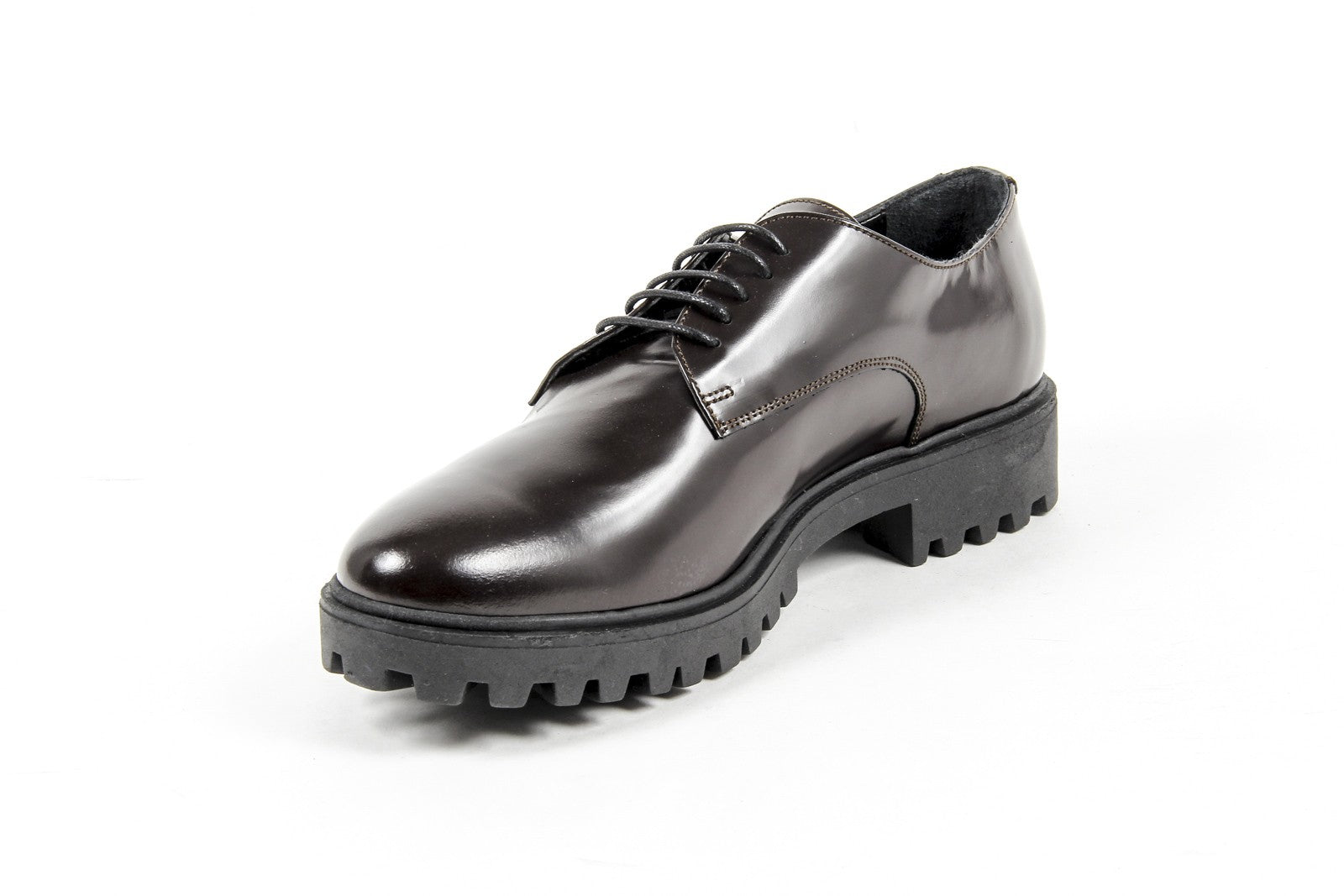 V 1969 Italia Womens Lace Up Shoe C01 ABRASIVATO MORO