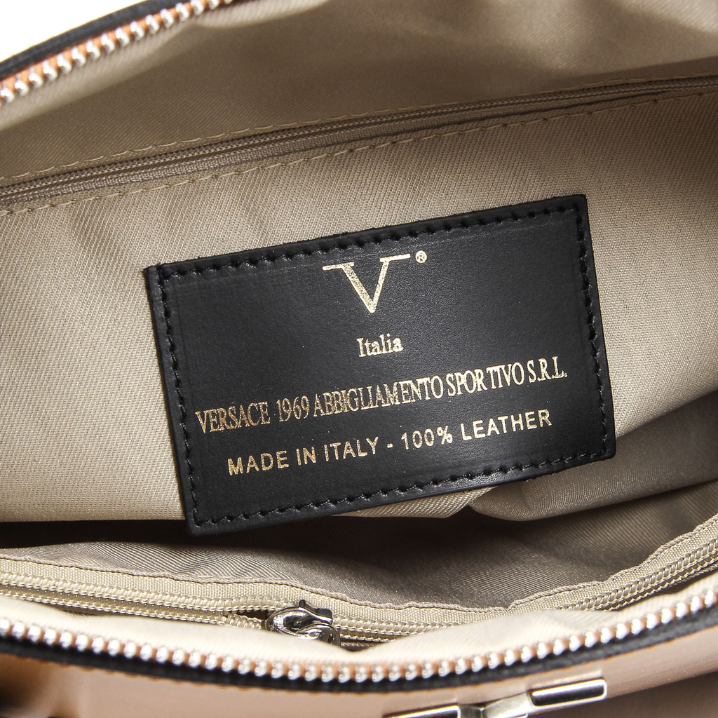 Borsa da donna V 1969 Italia V003-S RUGA CUOIO