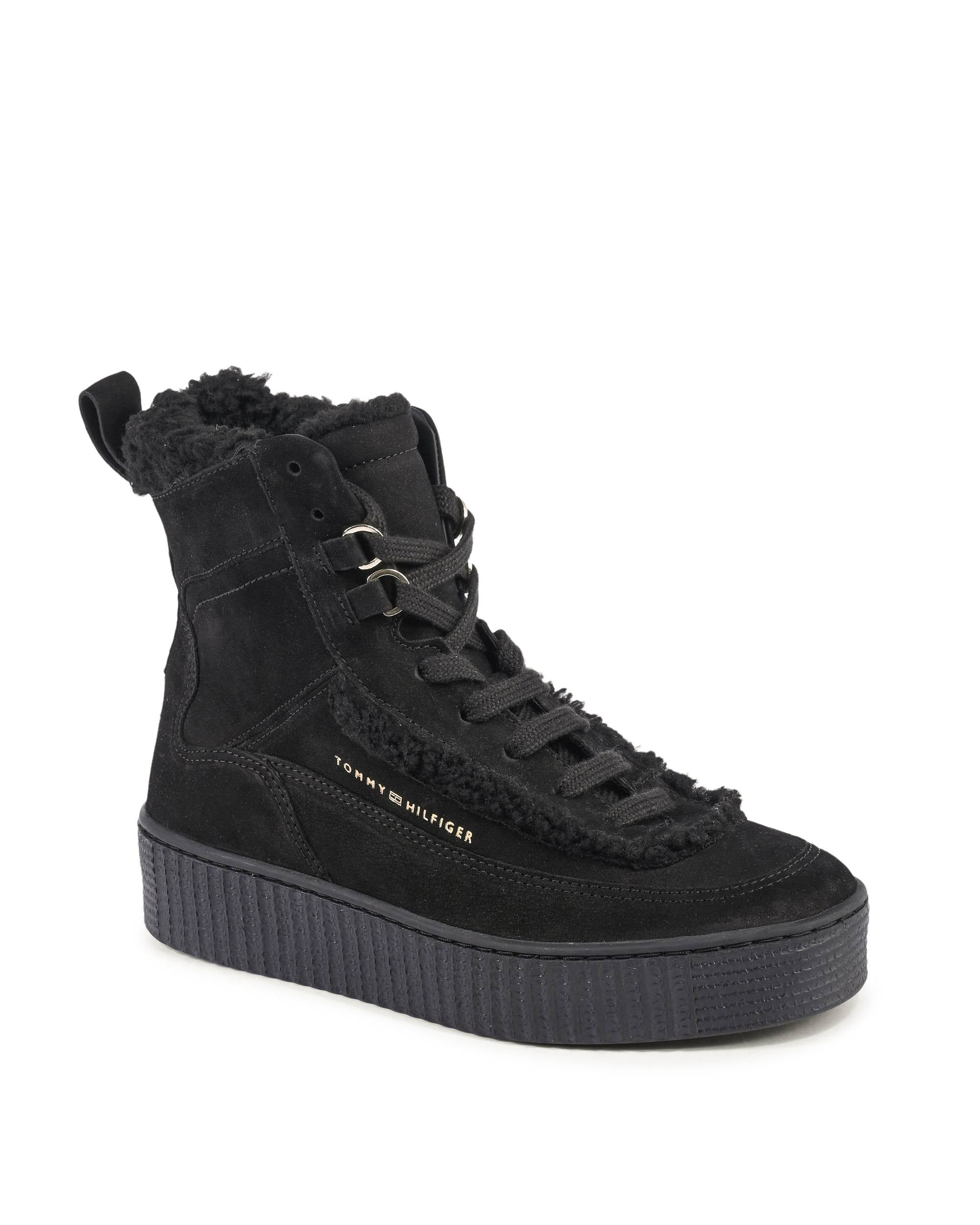 Tommy Hilfiger Stivali da donna NERO FW0FW07503BDS