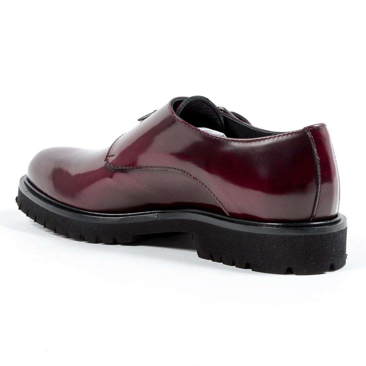 Scarpe Monk Strap da donna Andrew Charles Bordeaux JANIS