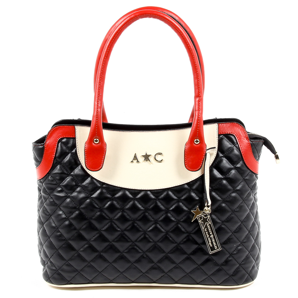 Borsa a mano da donna Andrew Charles nera HOPE
