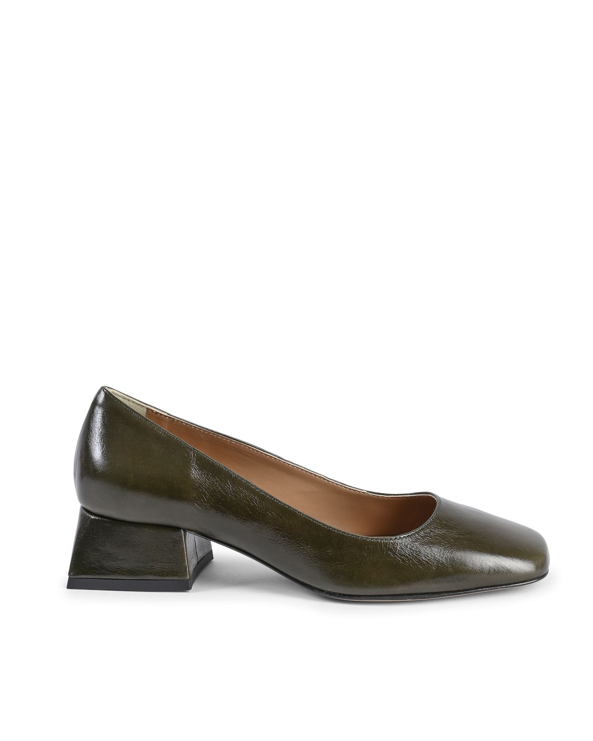 19V69 Italia Ballerina con tacco da donna SOFIA NAPLACK VERDE BOTTIGLIA