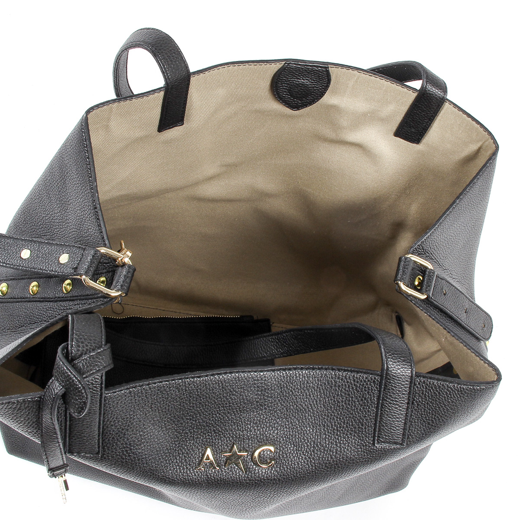 Borsa a mano da donna Andrew Charles nera RACHEL
