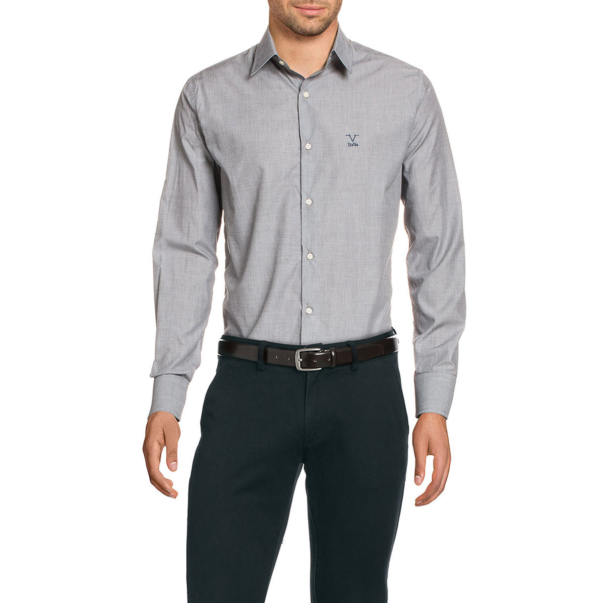 Camicia da uomo V 1969 Italia con collo classico