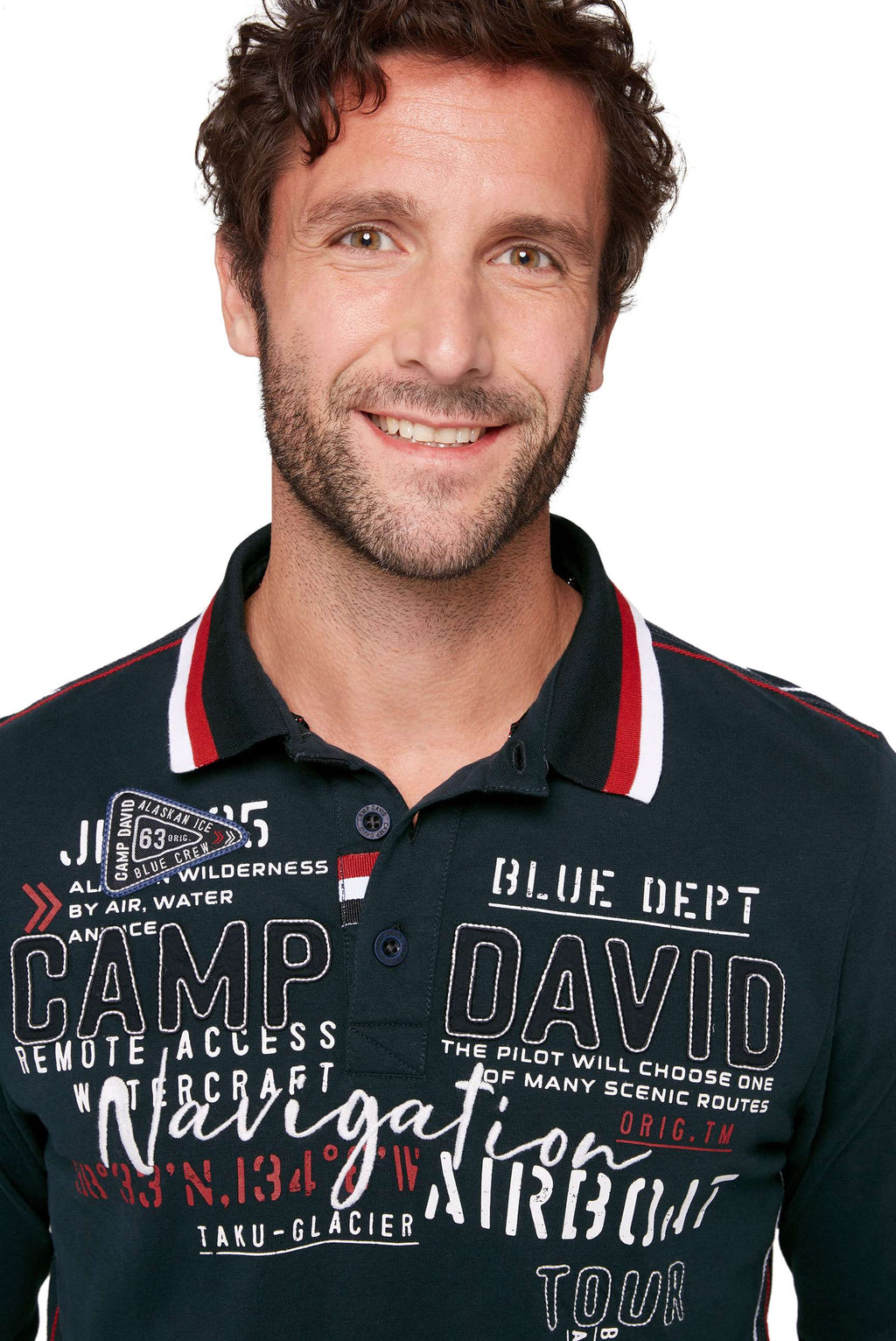 Polo da uomo Camp David