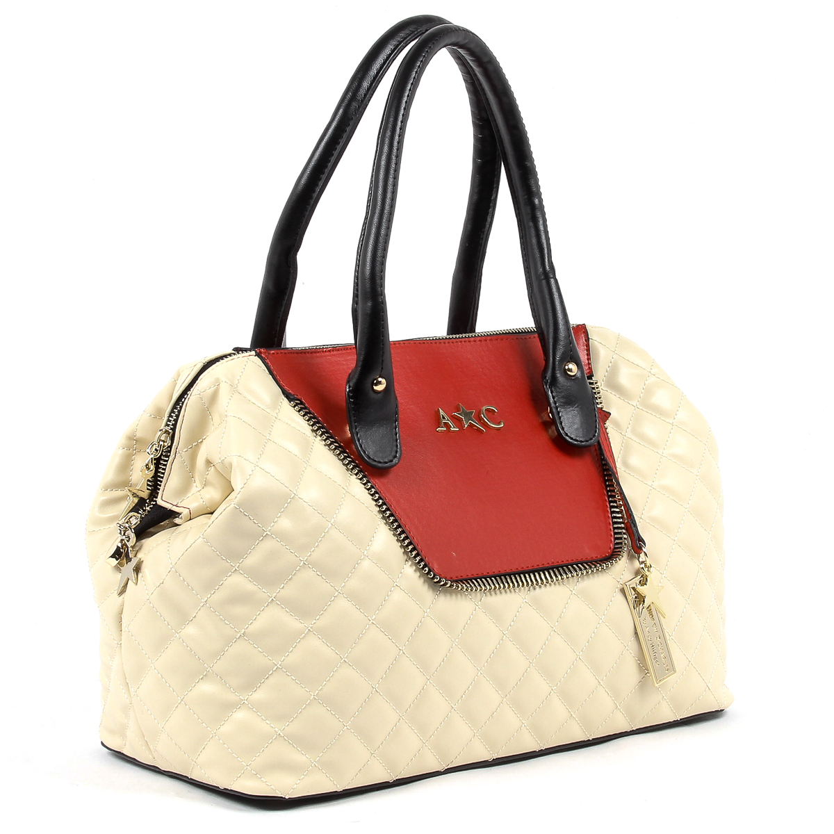 Borsa a mano da donna Andrew Charles Beige DALYA