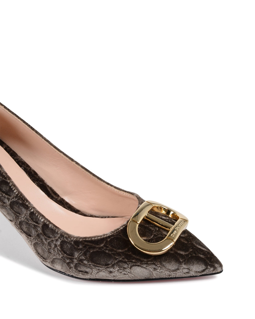 Boss Lady Cocco Velvet Pump Taupe