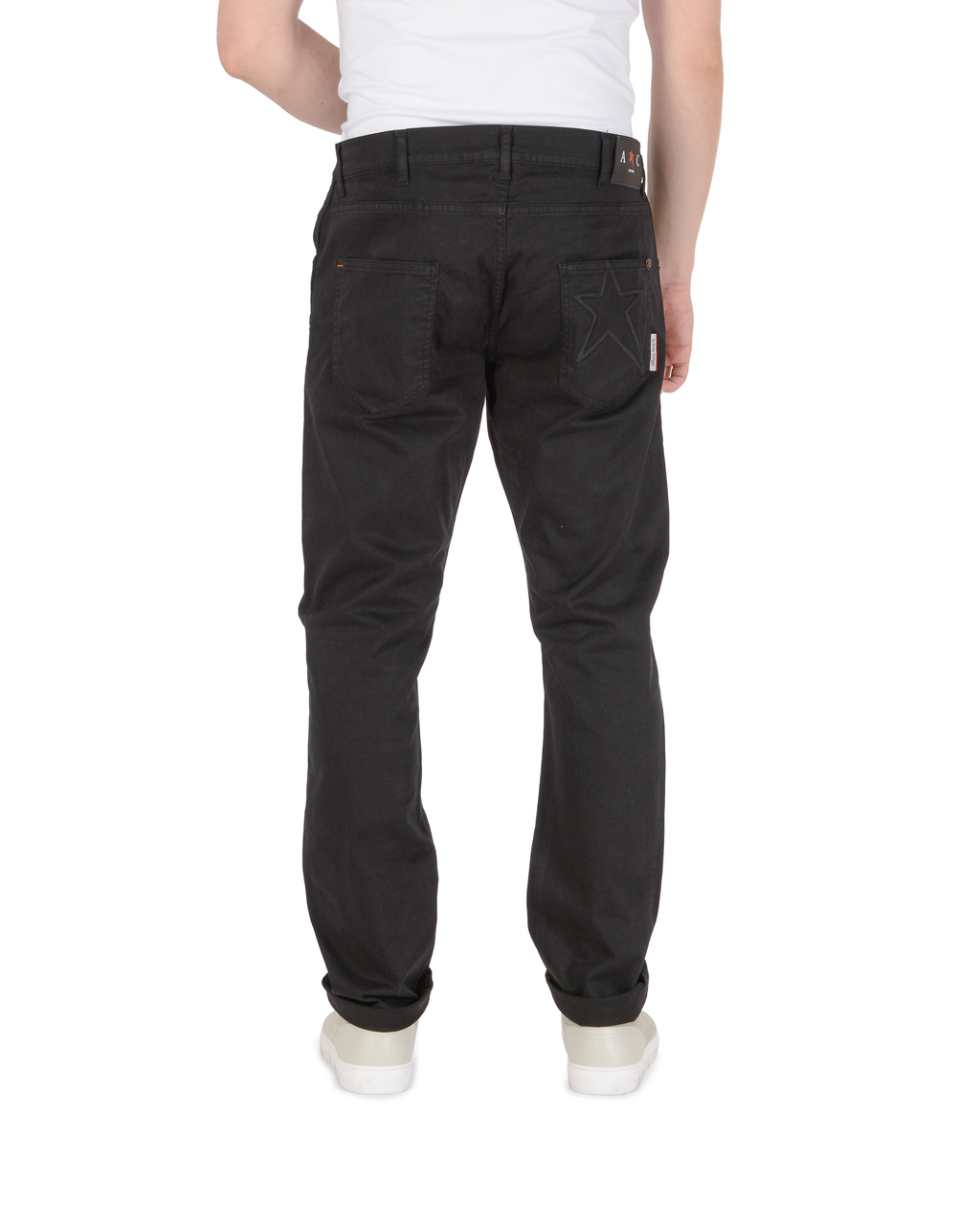 Pantaloni da uomo Andrew Charles Regular Fit FRANK BLACK