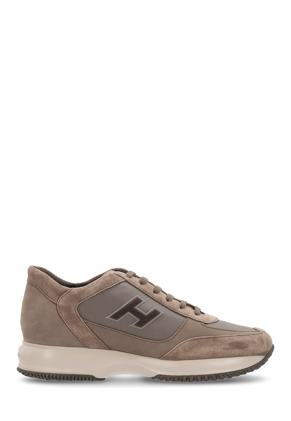 Hogan Sneaker Uomo Beige Interactive HXM00N0Q10111T9468X