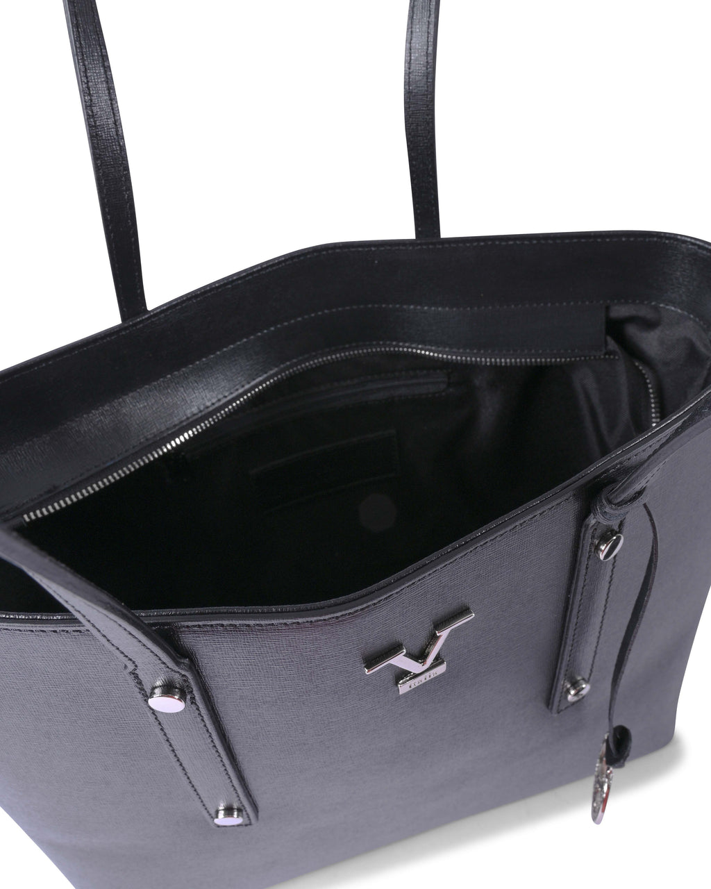 Borsa a Mano Donna V Italia CB1070 SAFFIANO NERO