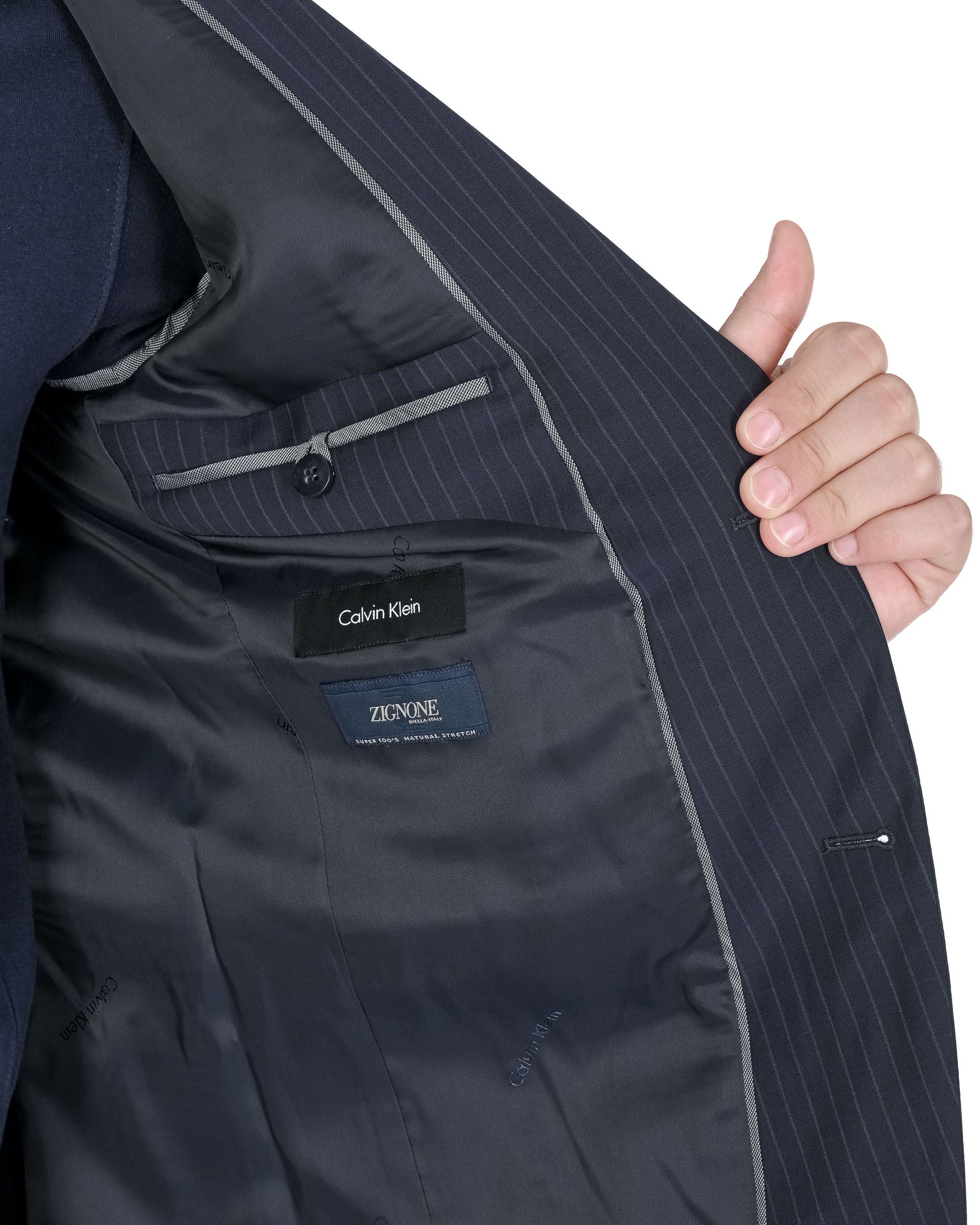 Calvin Klein Blazer da uomo blu K10K102115478