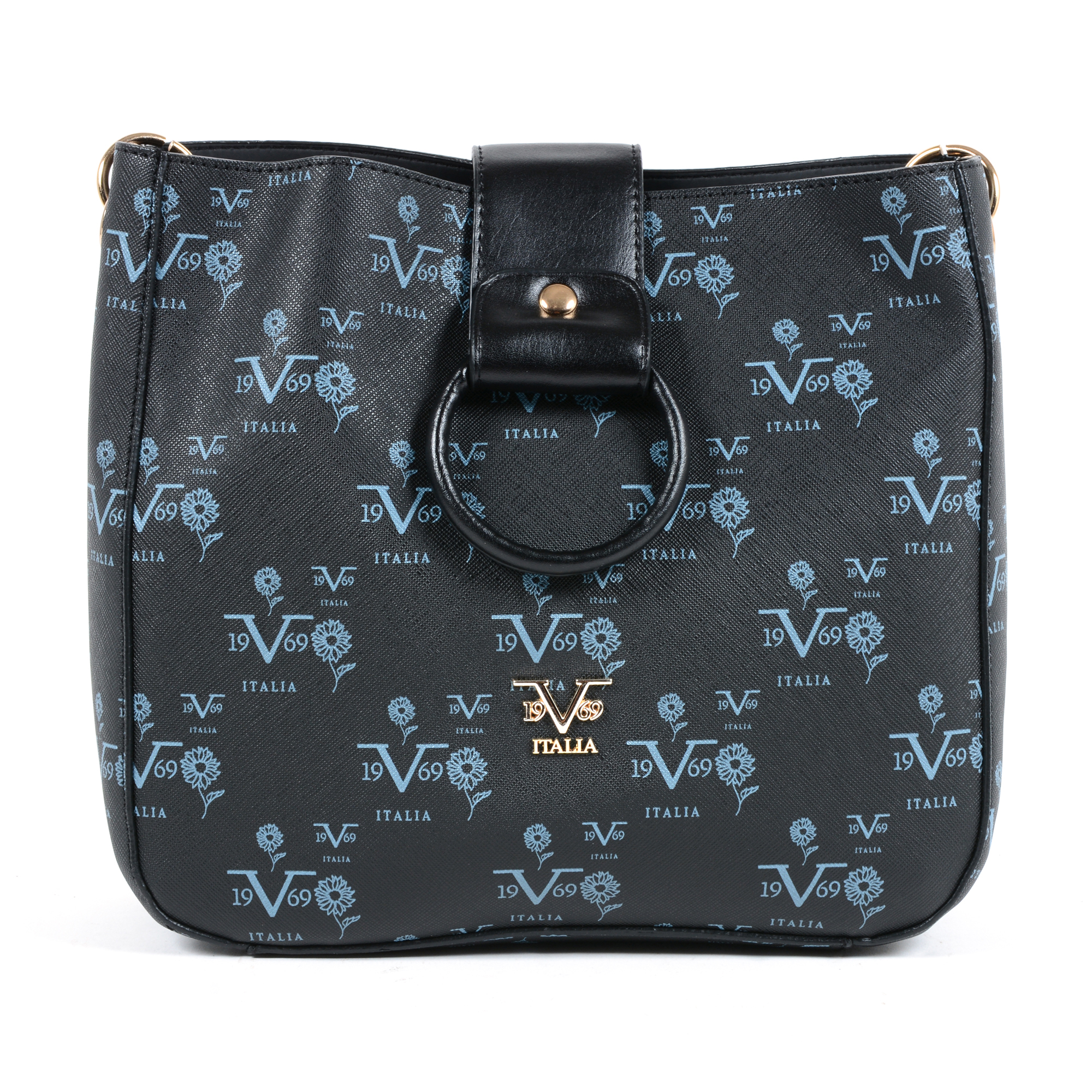 V 1969 Italia Borsa da donna nera TRIPOLI