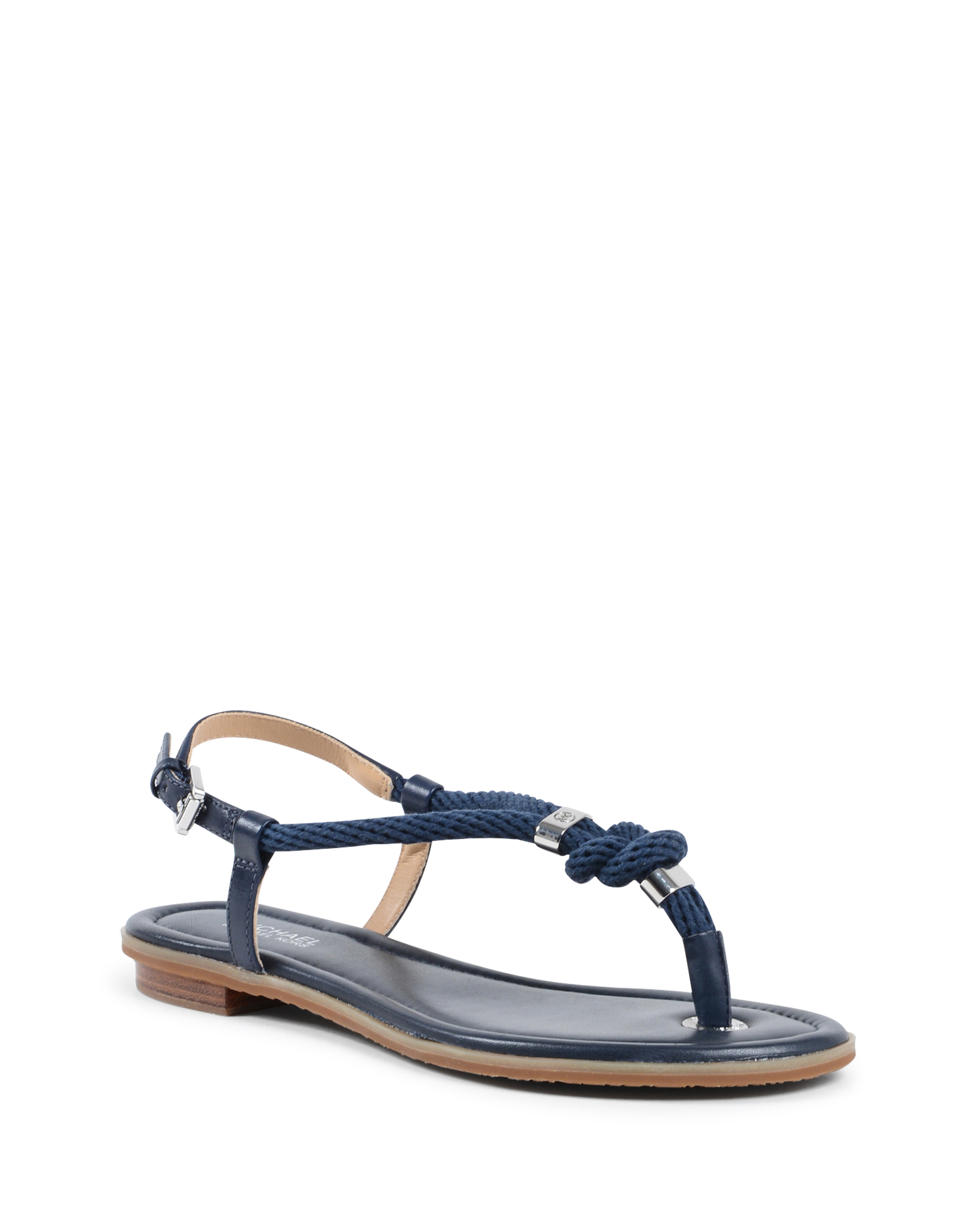 Sandalo con zeppa da donna Michael Kors Blu navy HOLLY