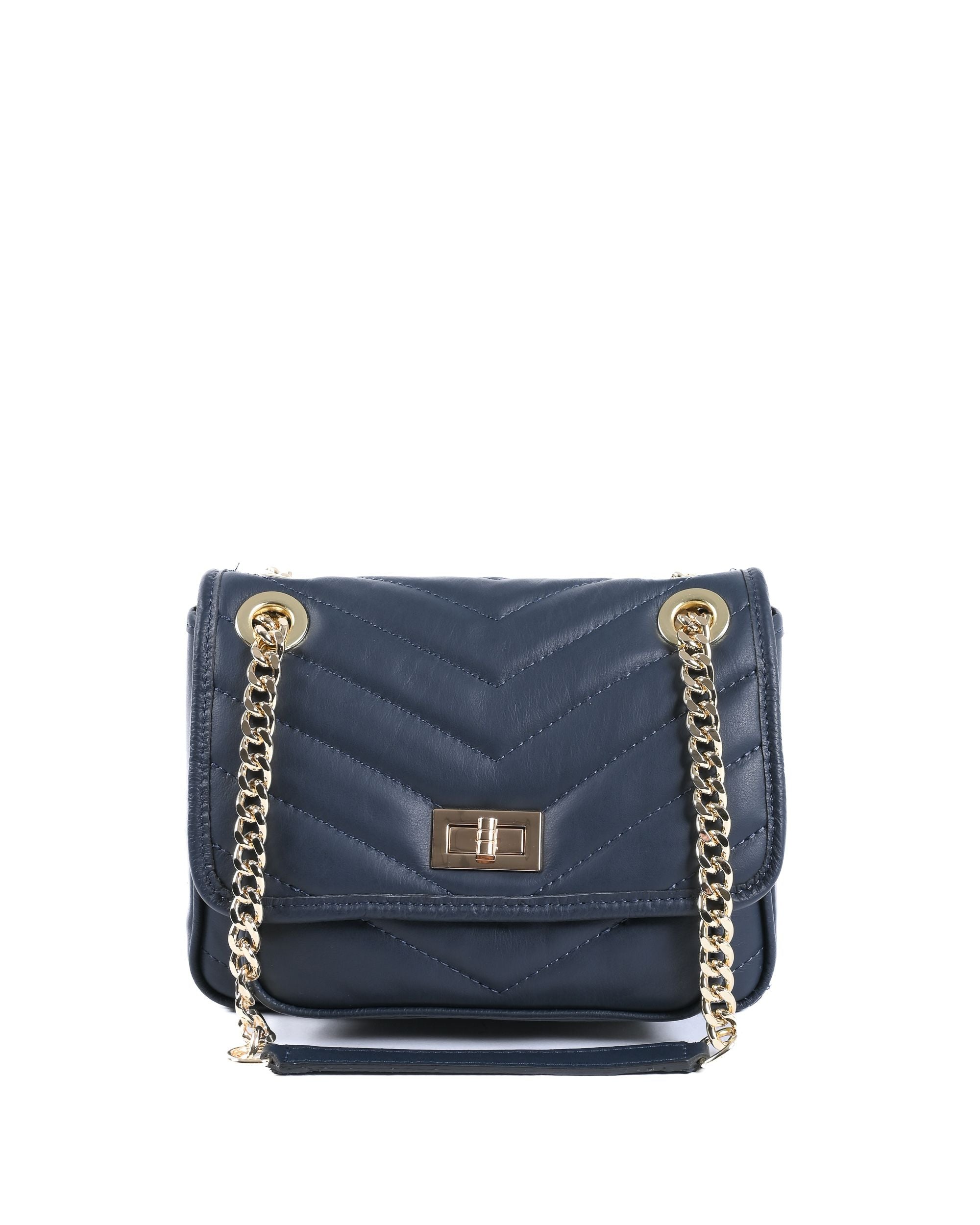 Borsa a mano da donna V Italia 10507 SAUVAGE BLUE NAVY