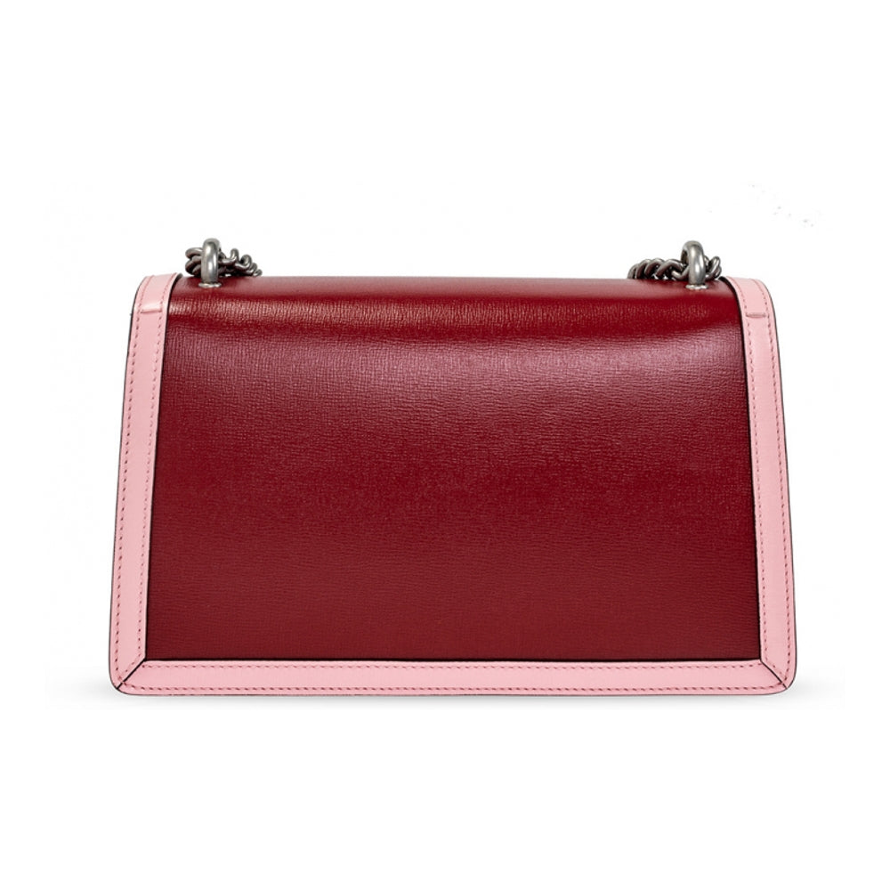 Borsa a tracolla Gucci Azalea Dionysus rosa rossa
