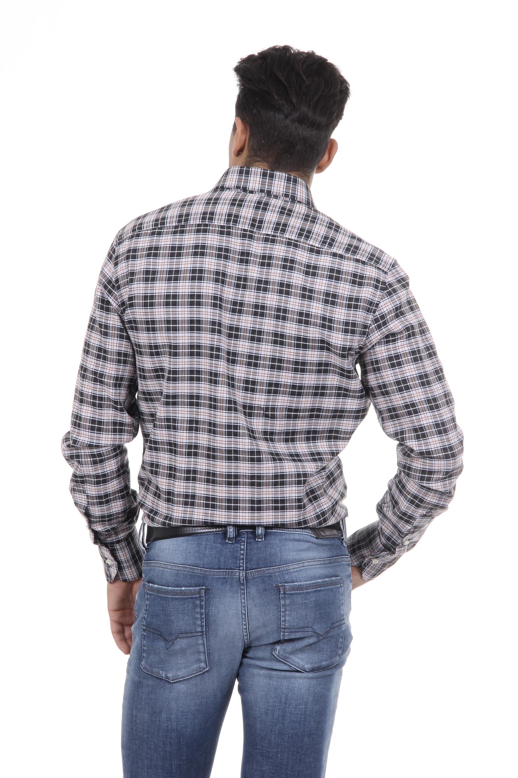 V 1969 Italia Camicia da uomo Modern Classic Fit 377 VAR. 201