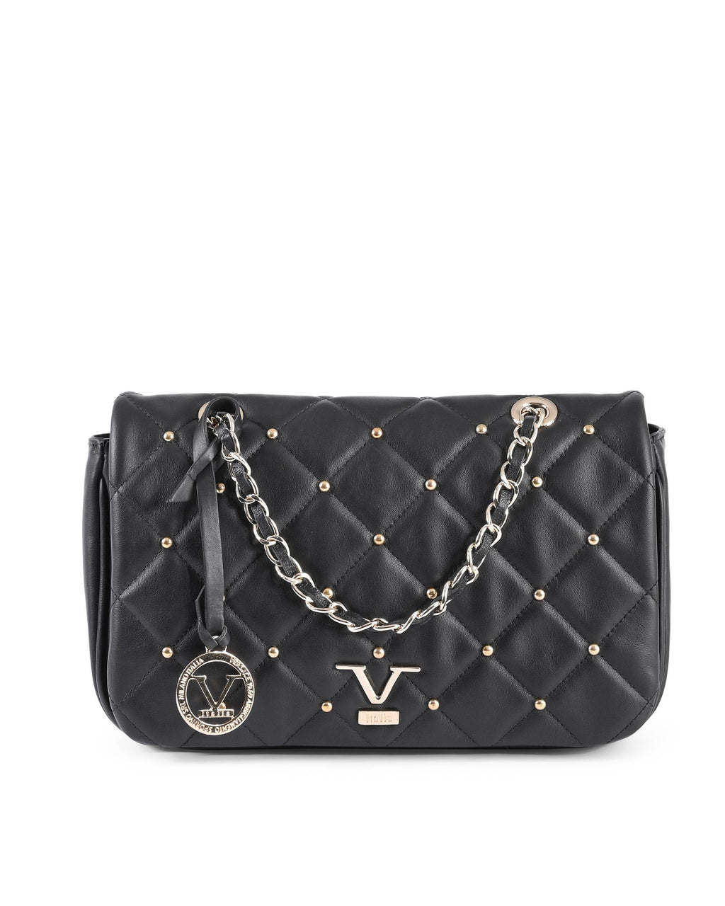 V Italia Borsa da donna M392 SAUVAGE NERO
