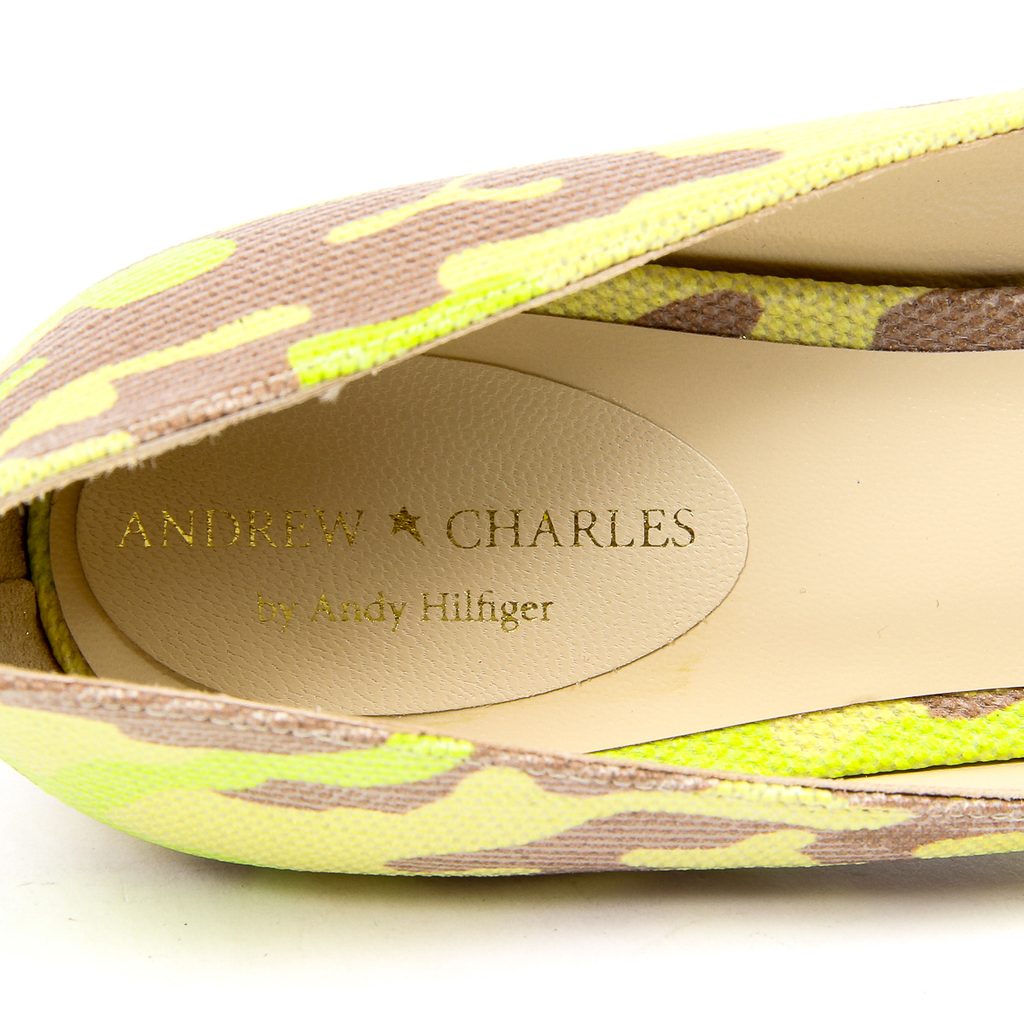 Andrew Charles Scarpe da donna con tacco multicolore ISA