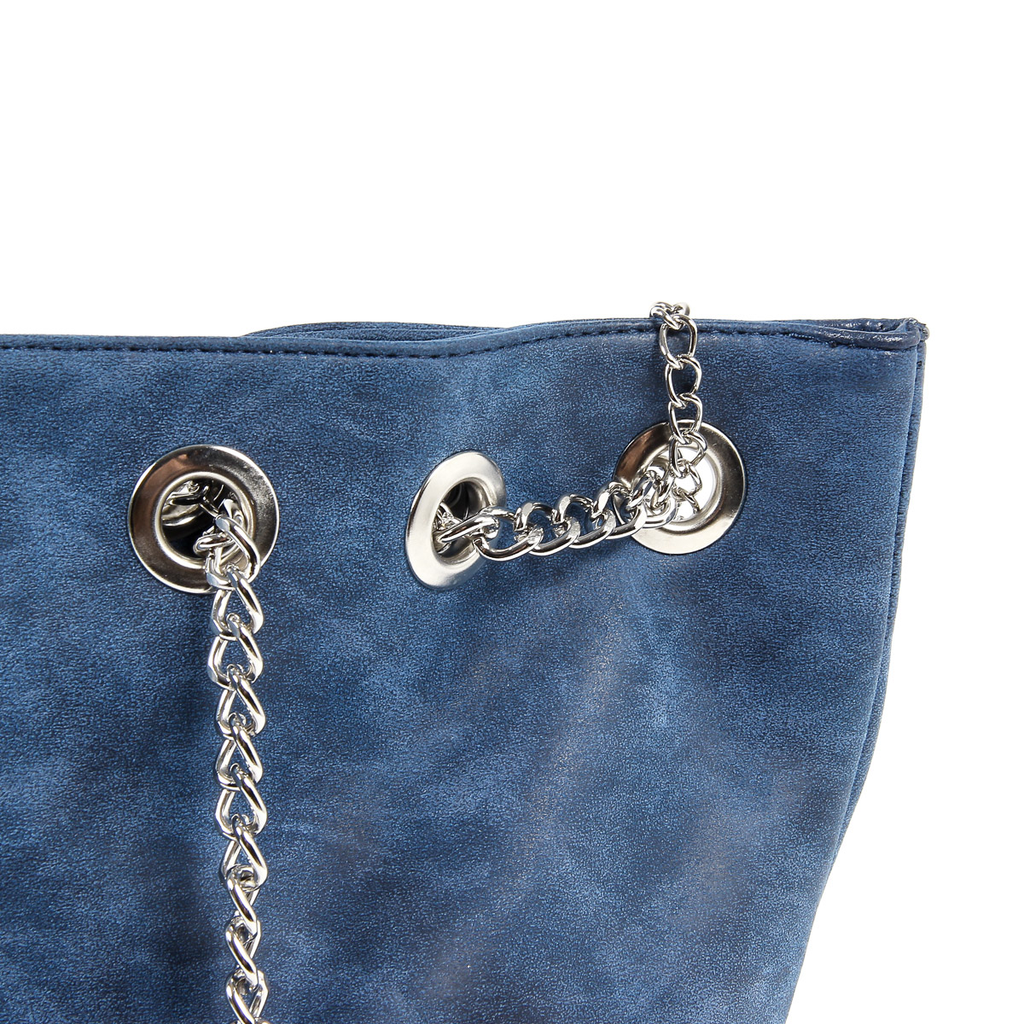 Borsa a mano da donna Andrew Charles blu scuro KIARA