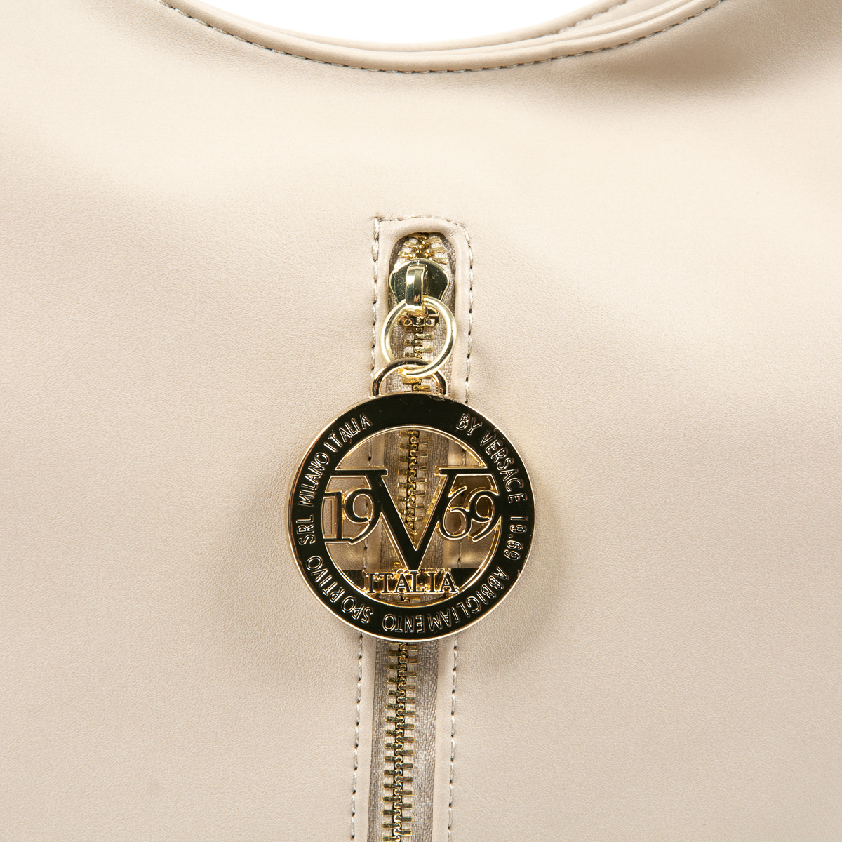 V 1969 Italia Borsa da donna Beige SANDRA
