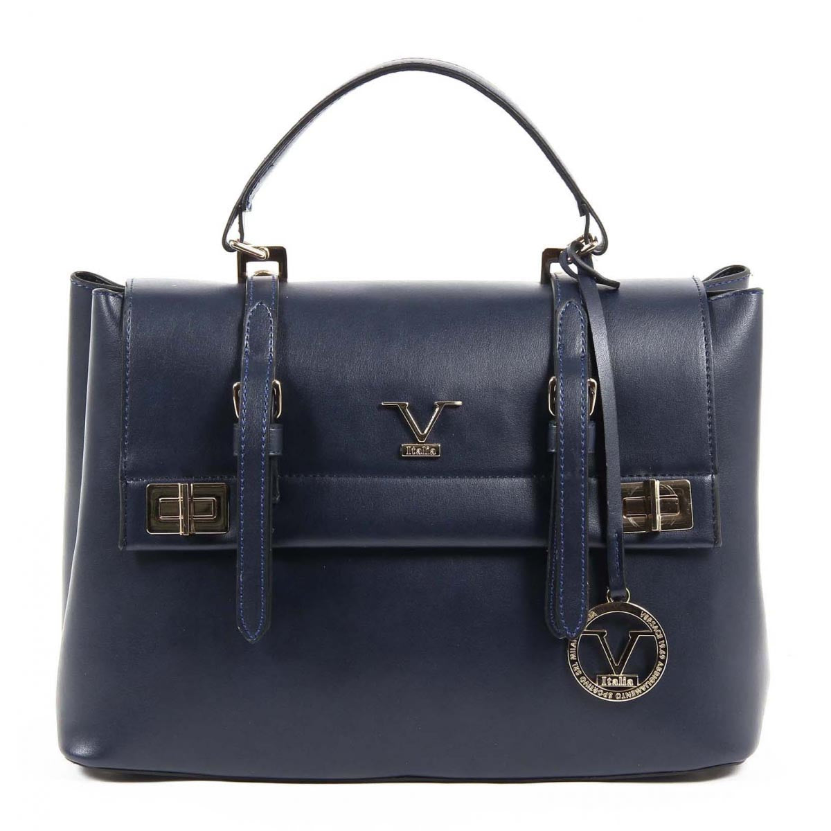 V 1969 Italia Borsa da donna VE017 BLU NAVY