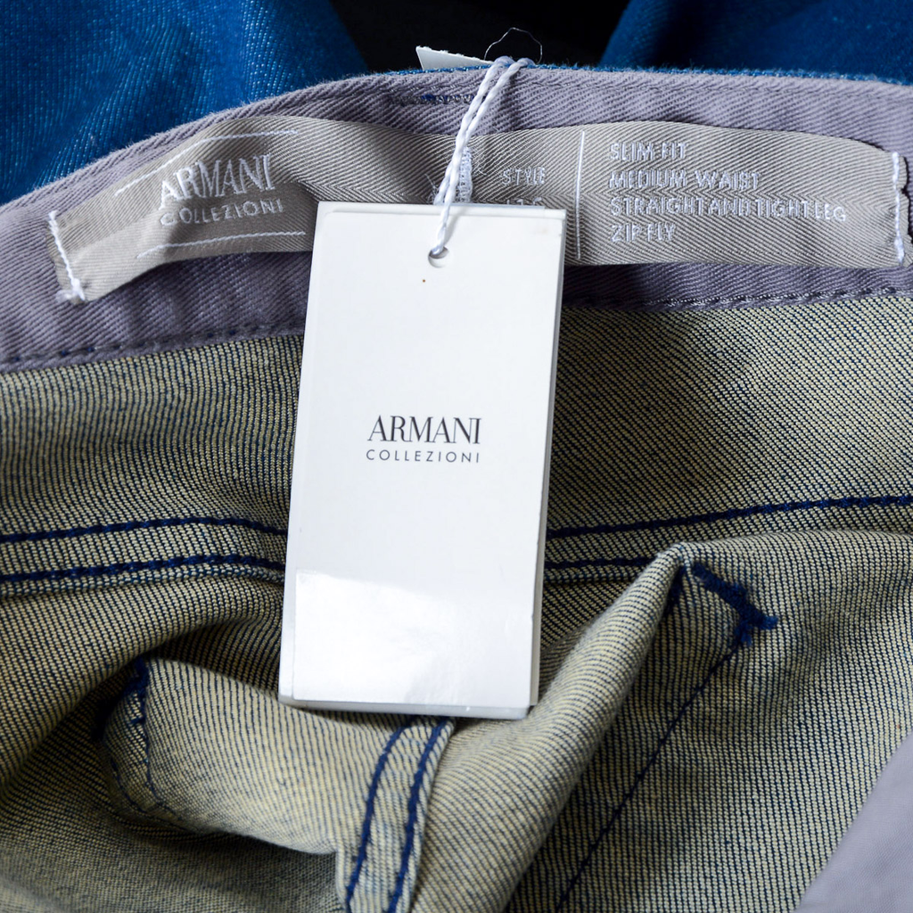 Jeans Armani Collezioni Uomo Blu