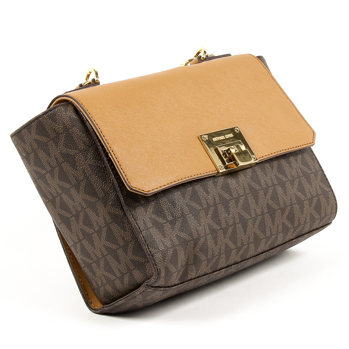 Borsa a mano da donna Michael Kors TINA 35T7GT4S6B BRN ACORN