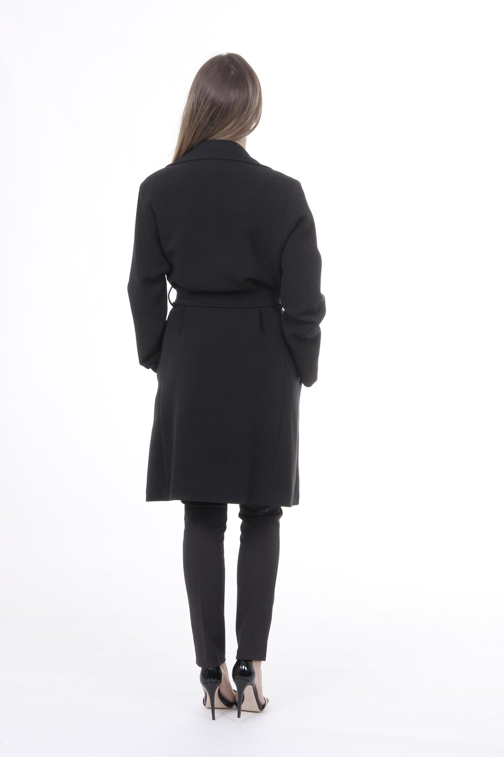 Cappotto da donna V 1969 Italia CAPPOTTO VESTAGLIA TESS. SUPERDUCA NERO