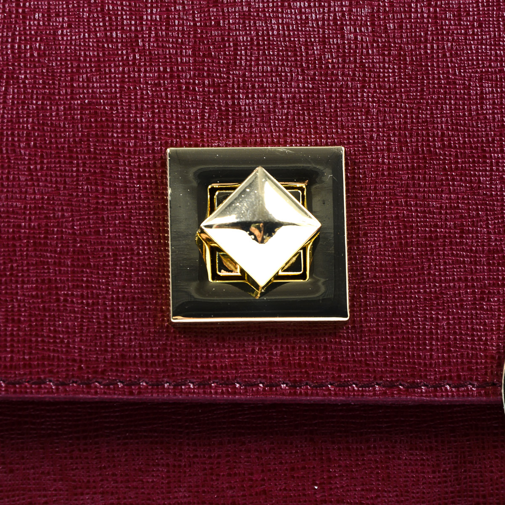 V 1969 Italia Borsa da donna Bordeaux FENIX