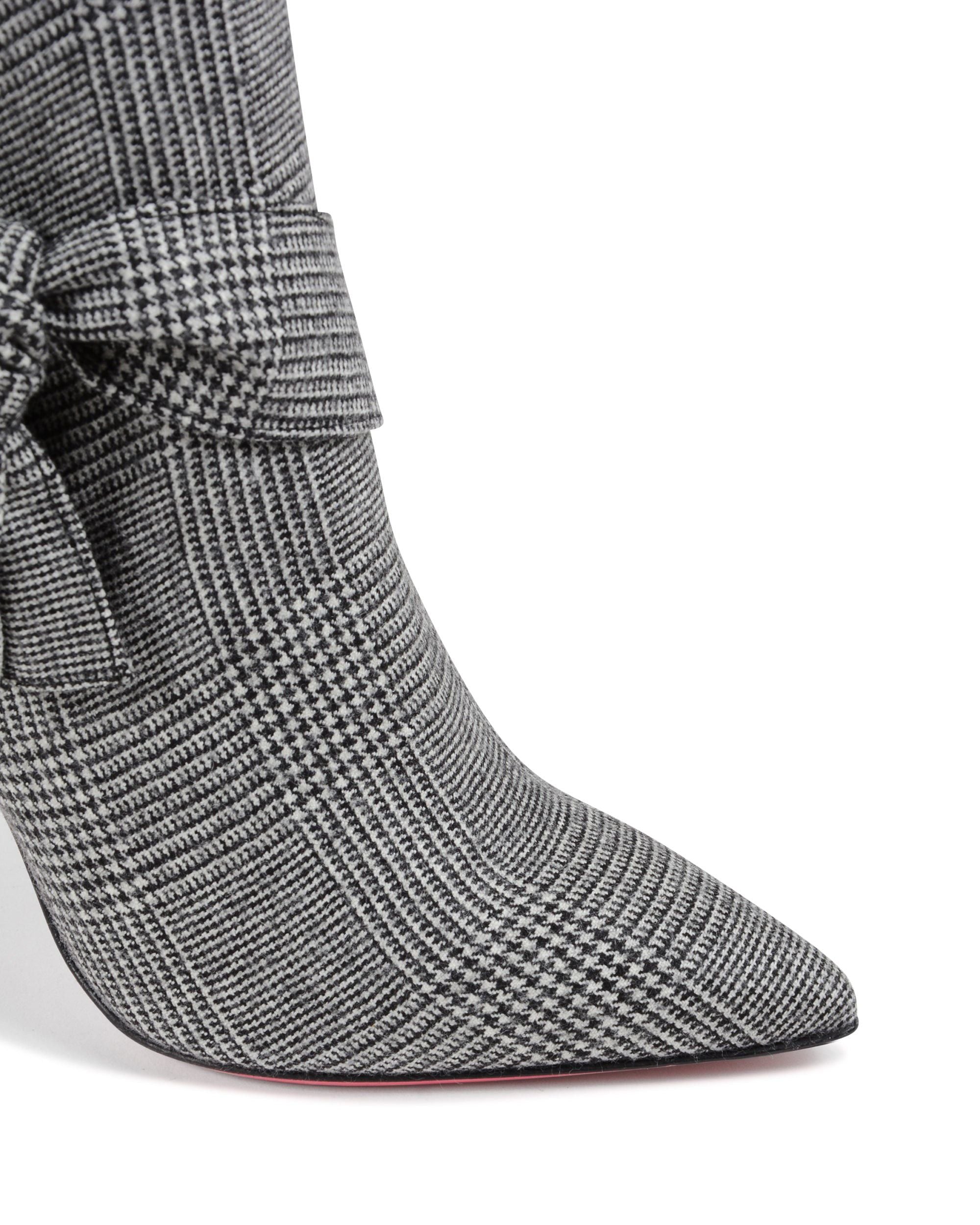 Stivaletto con fiocco laterale