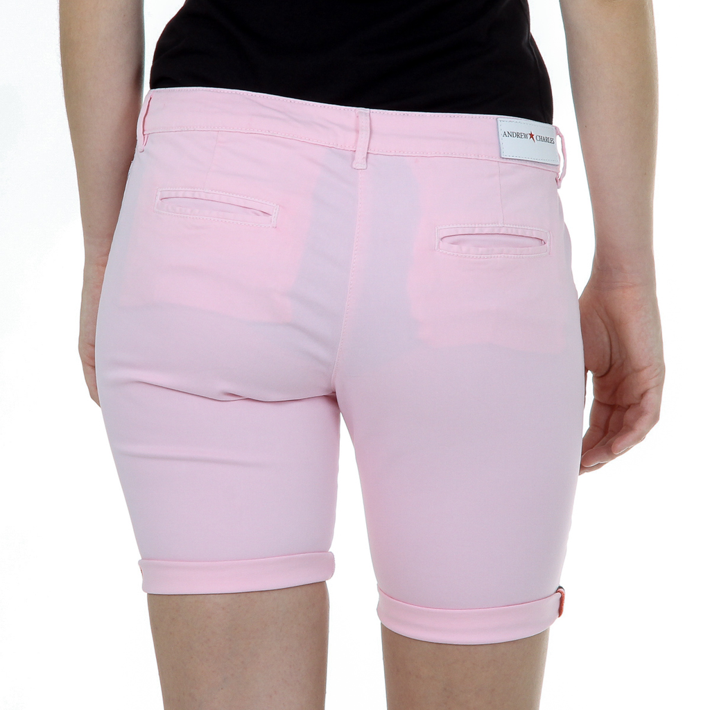 Andrew Charles Pantaloncini da donna rosa SAFIA