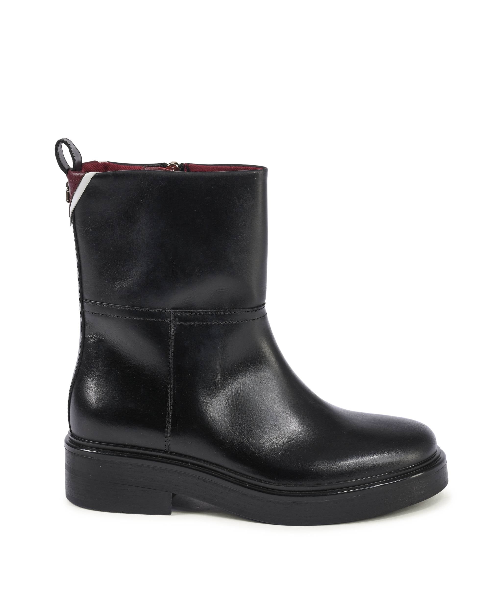 Tommy Hilfiger Stivali da donna NERO FW0FW07487BDS