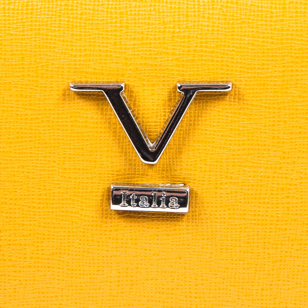 V 1969 Italia Borsa da donna V014-S SAFFIANO SENAPE V2