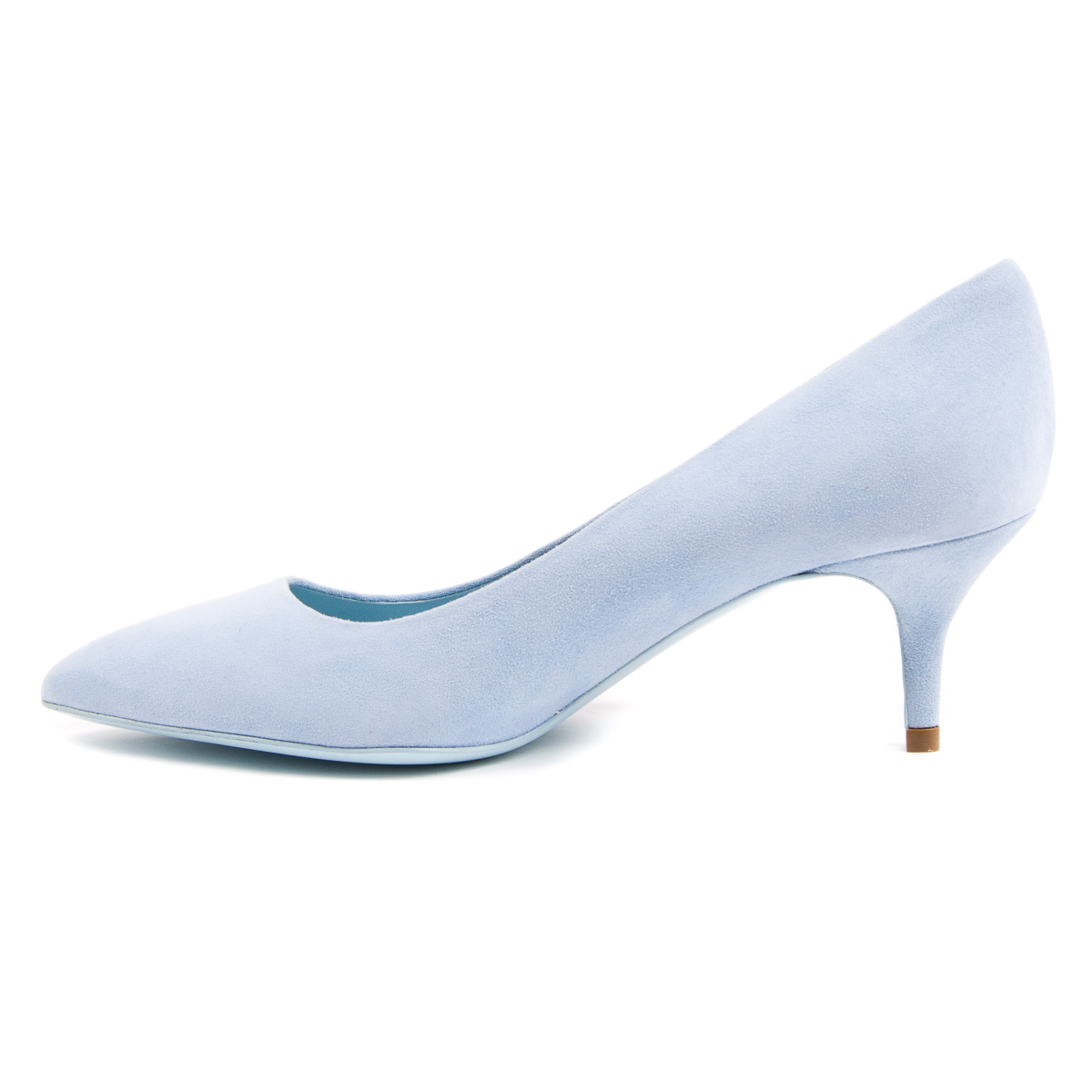 V 1969 Italia Scarpe da donna con tacco azzurro DESY
