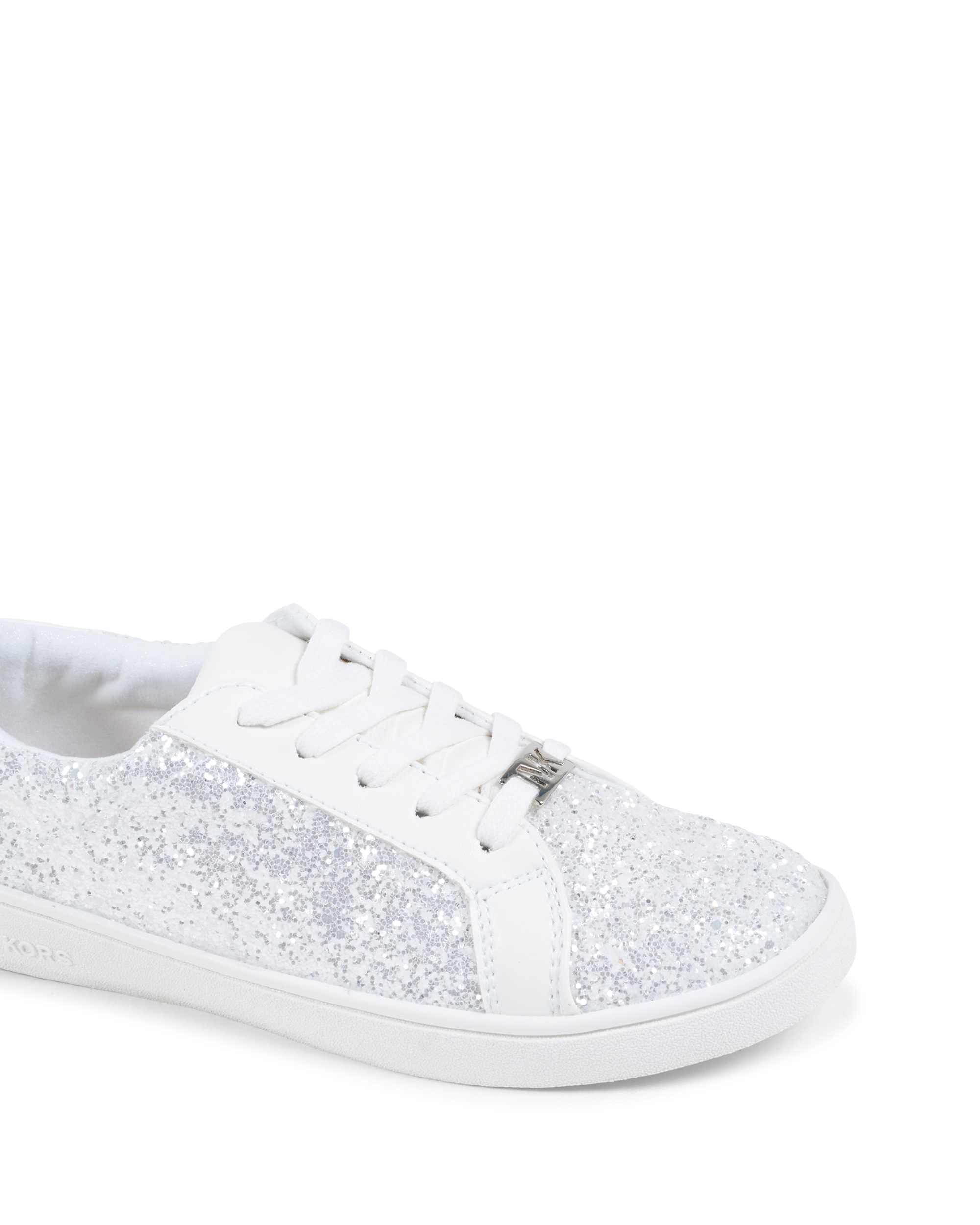 Michael Kors Sneaker da bambina bianca ZIA IVY ACE WHITE GLITTER