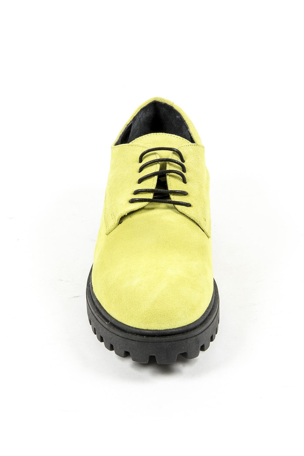 Scarpa stringata da donna V 1969 Italia C01 CAMOSCIO GIALLO