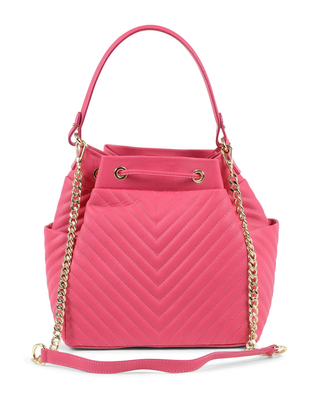V Italia Borsa a tracolla da donna Fuxia BH10272 52 SAUVAGE FUXIA