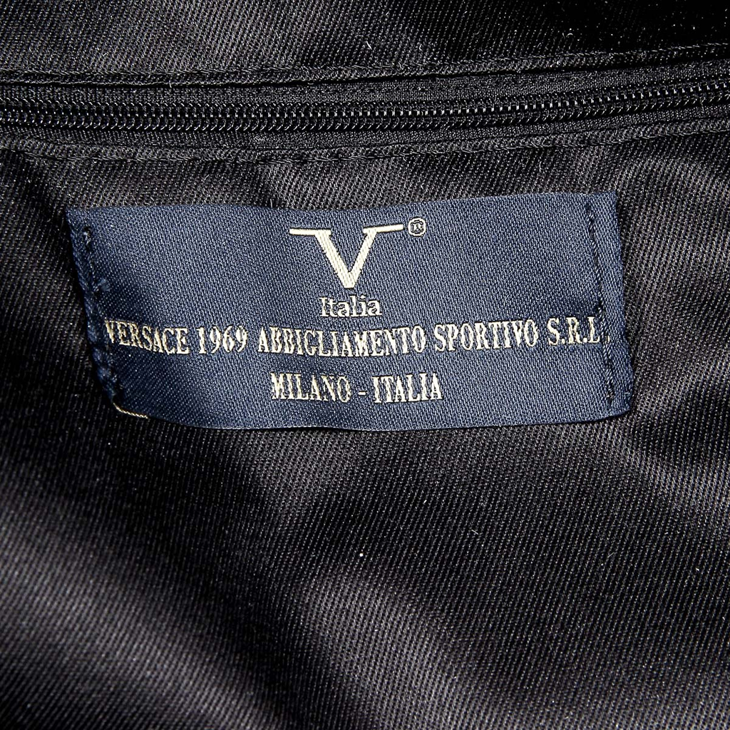 V 1969 Italia Zaino da uomo nero PRAGA