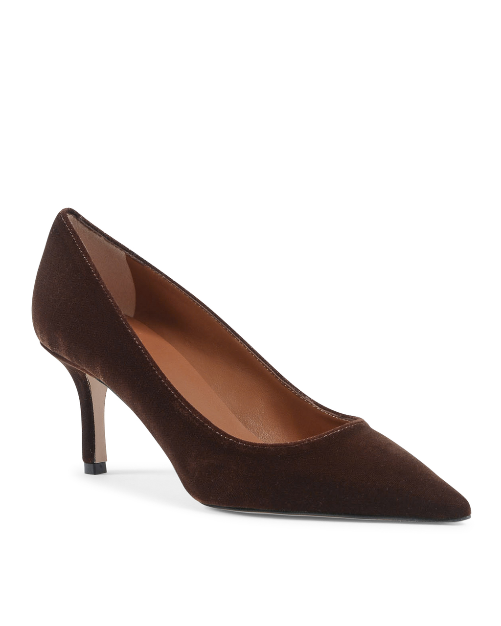 19V69 Italia Decolleté Donna Marrone INES65 VELLUTO CASTAGNO